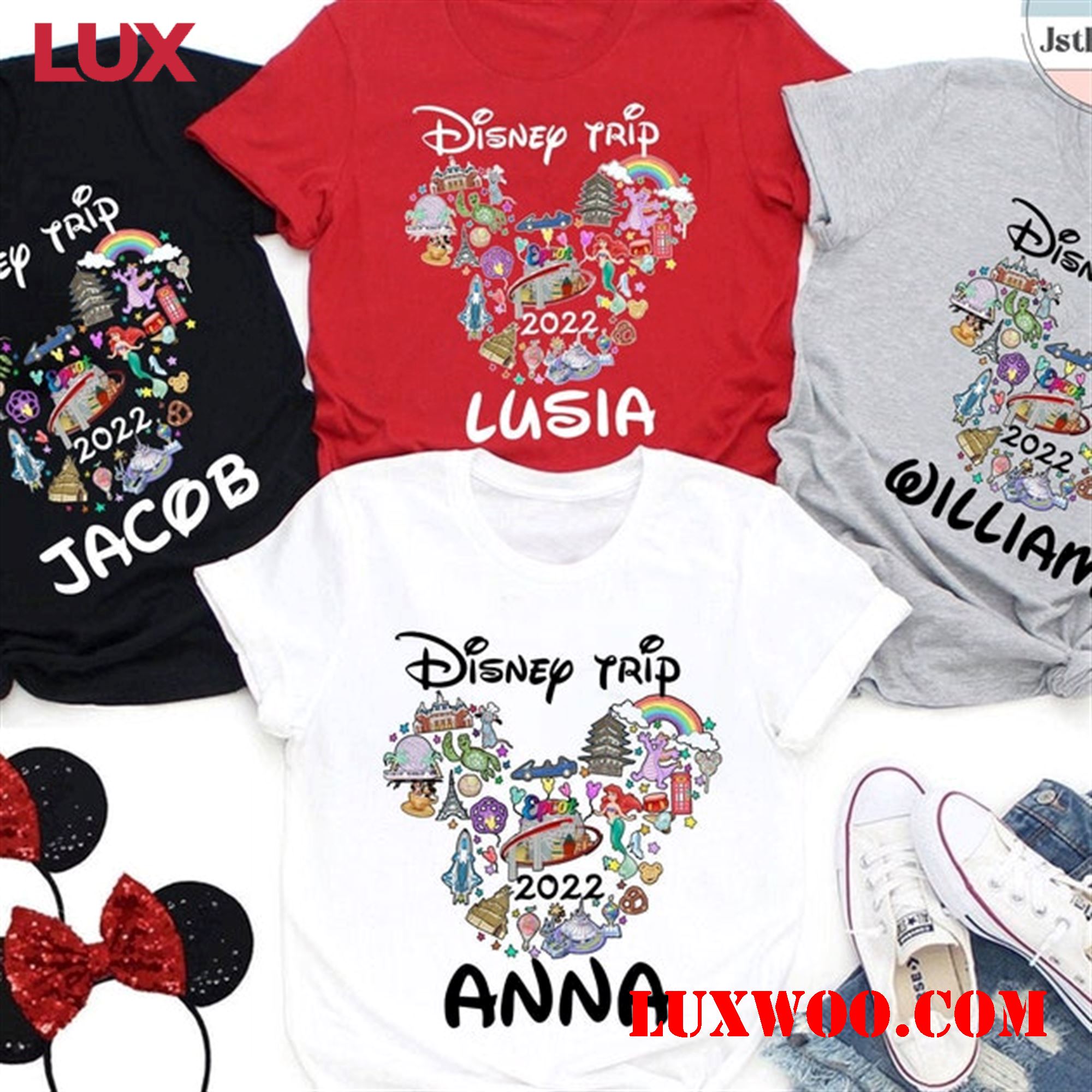 Disney Epcot Shirts Custom Disney Family Shirts Family Vacation 2022 Shirts Disneyworld Family Shirts 