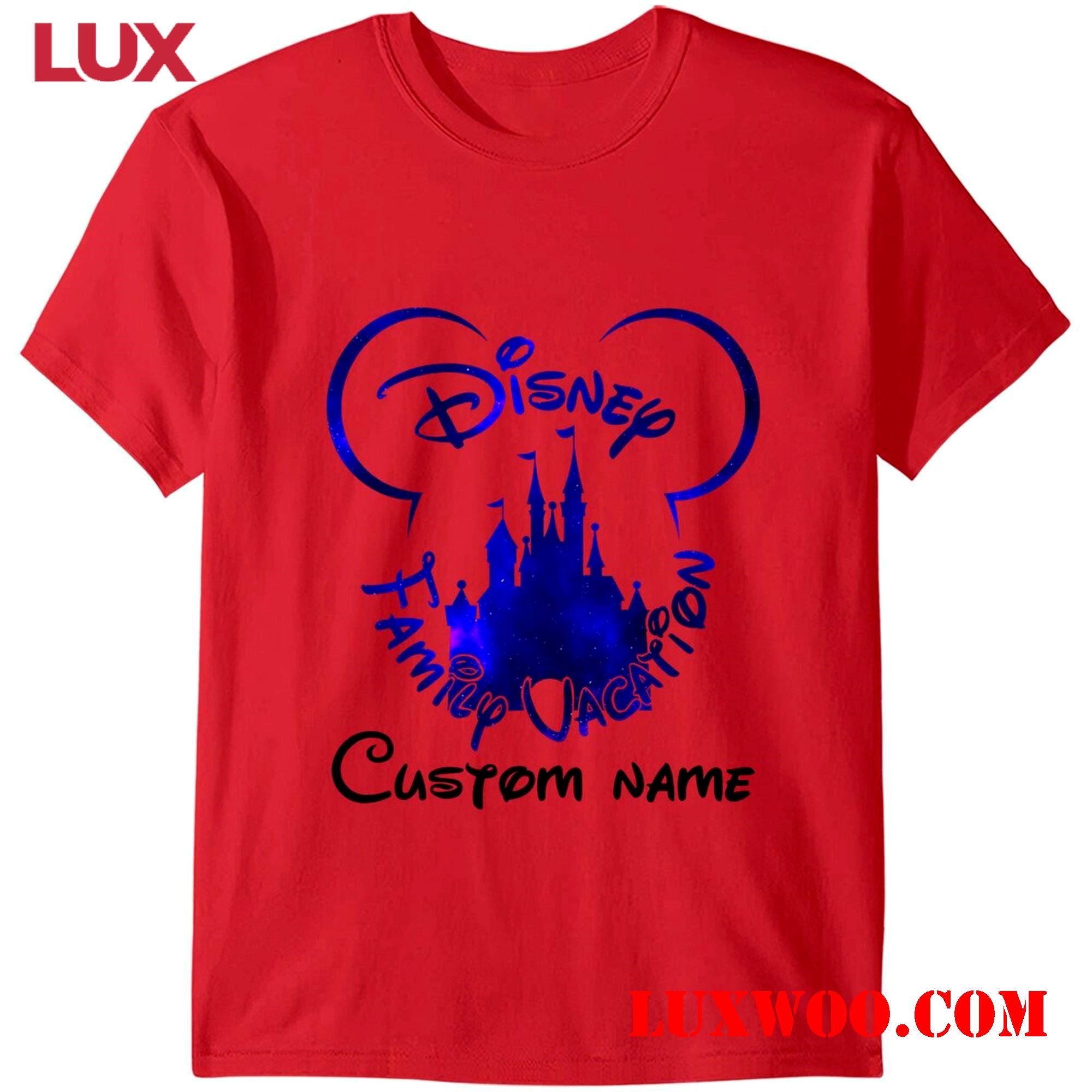 Disney Family Vacation Custom Name T-shirts 