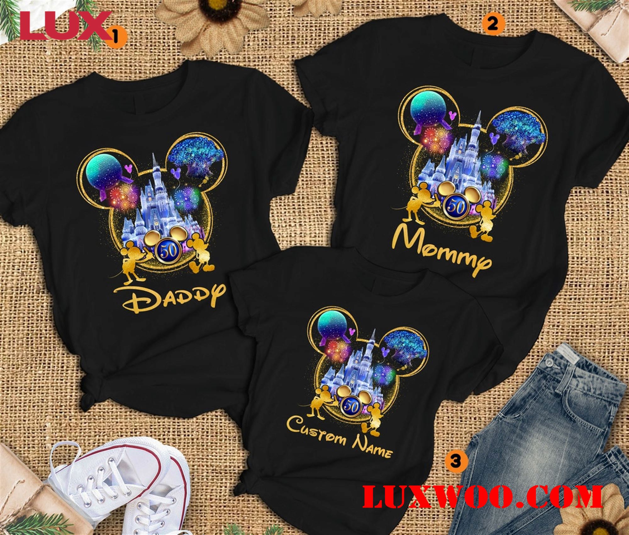 Personalized Disney Family Matching 2023 T Shirt 