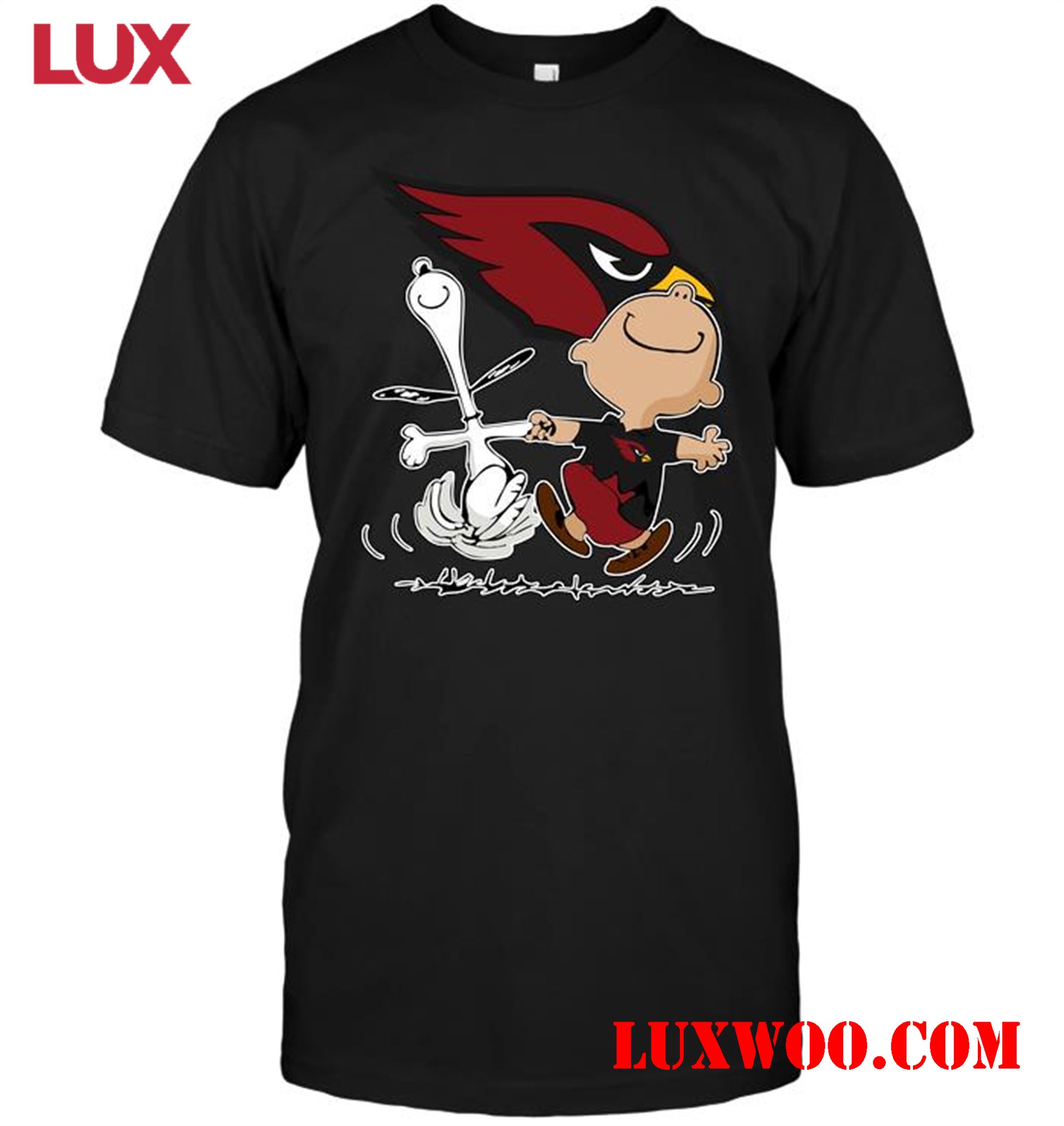 Nfl Arizona Cardinals Charlie Brown Snoopy Arizona Cardinals 