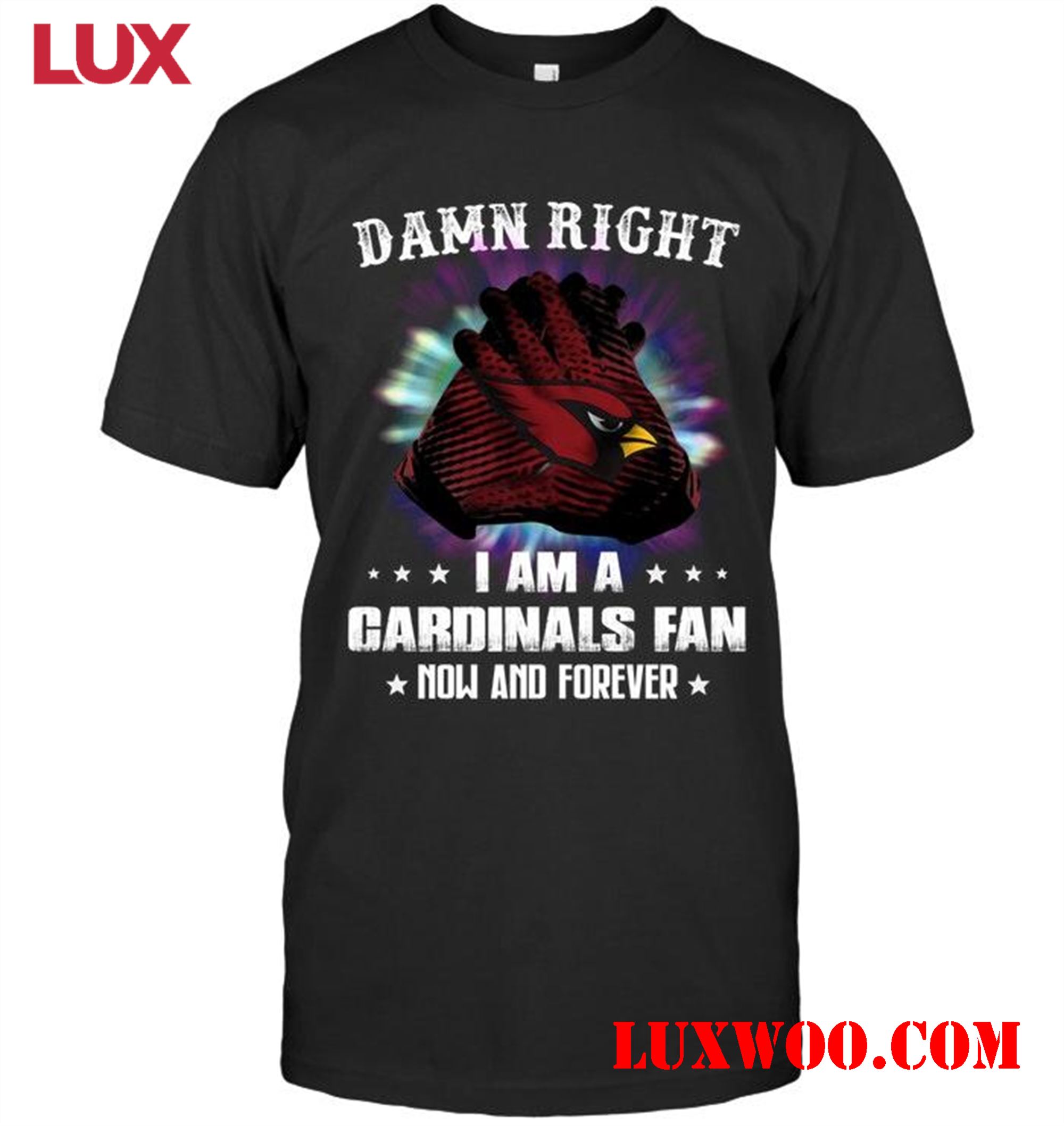 Nfl Arizona Cardinals Damn Right I Am Arizona Cardinals Fan Now And Forever Shirt 