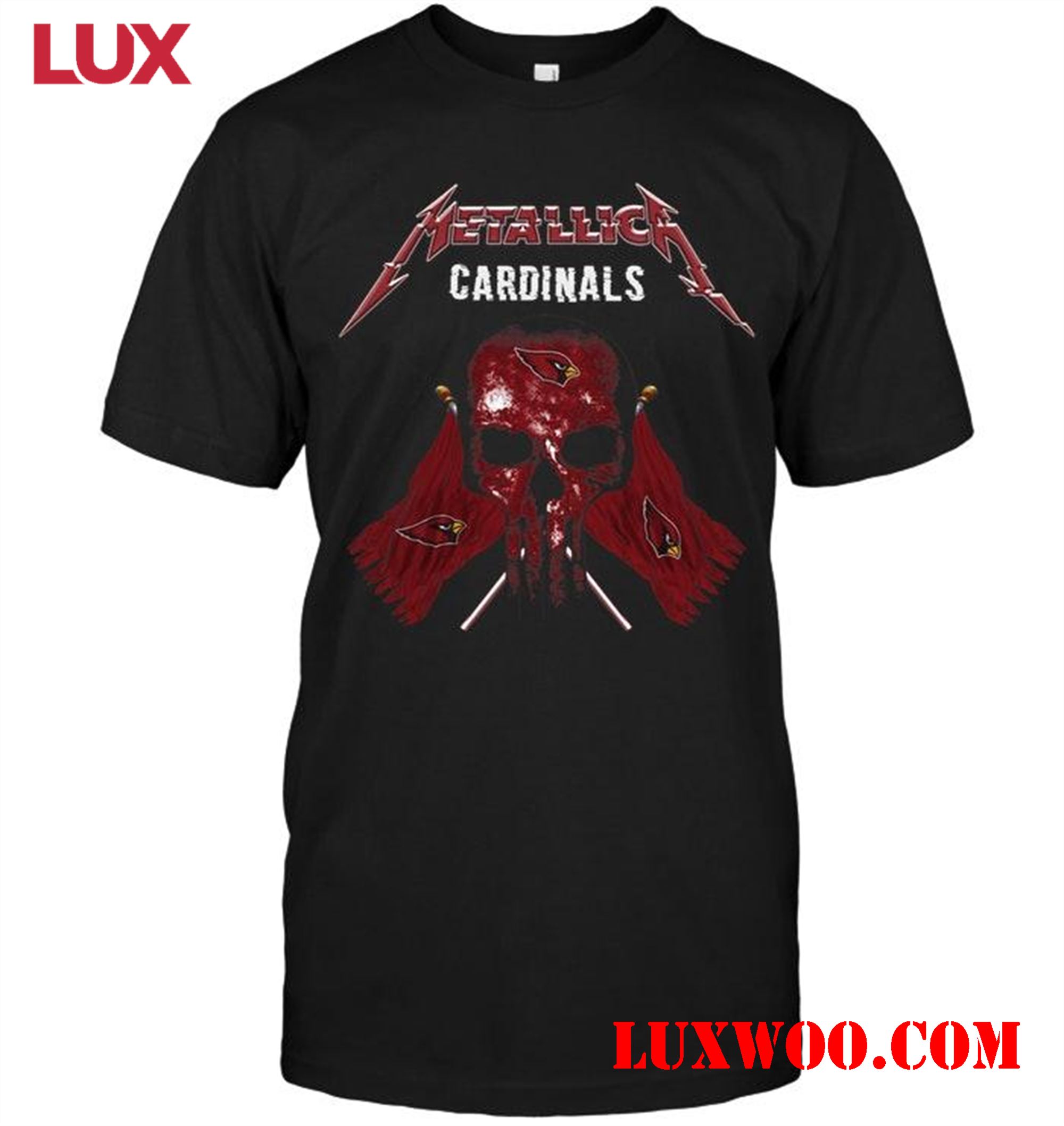 Nfl Arizona Cardinals Metallica Arizona Cardinals Shirt 