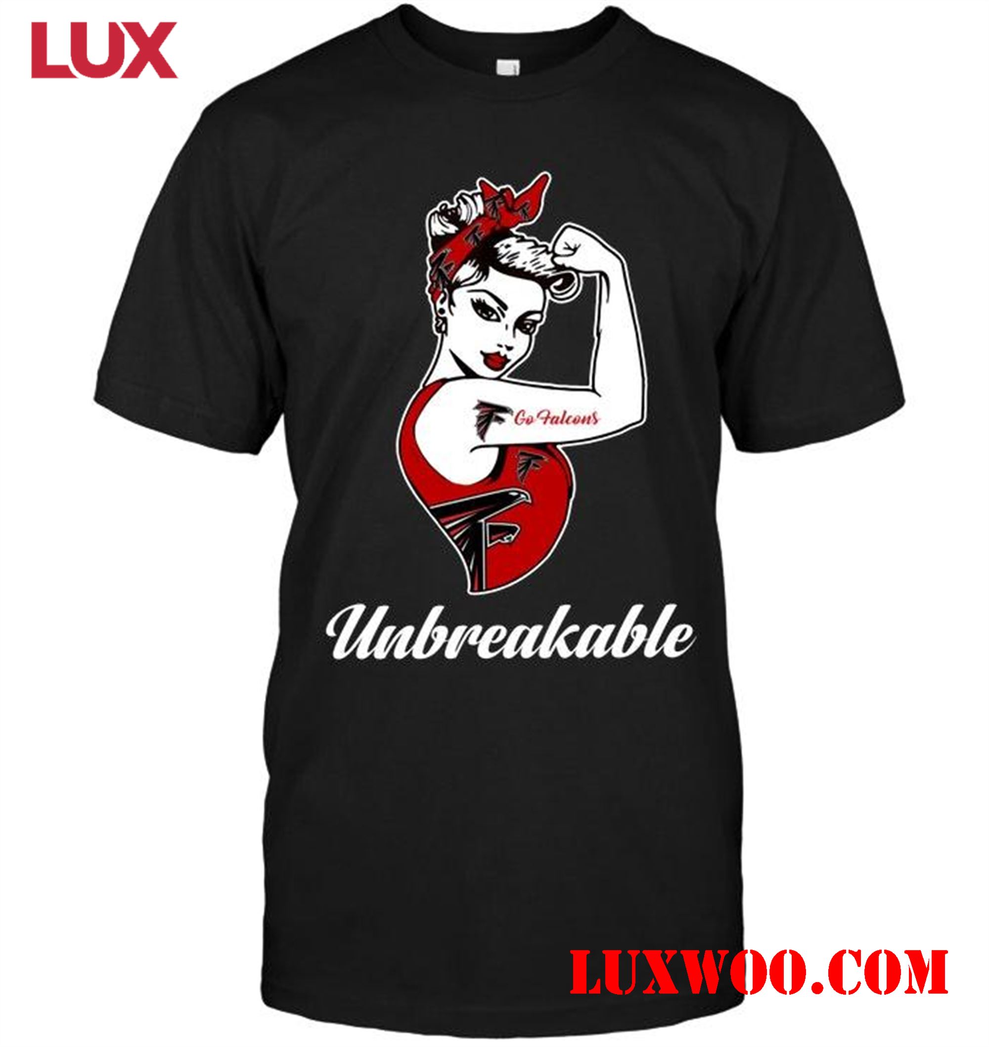 Nfl Atlanta Falcons Go Atlanta Falcons Unbreakable Girl Shirt 