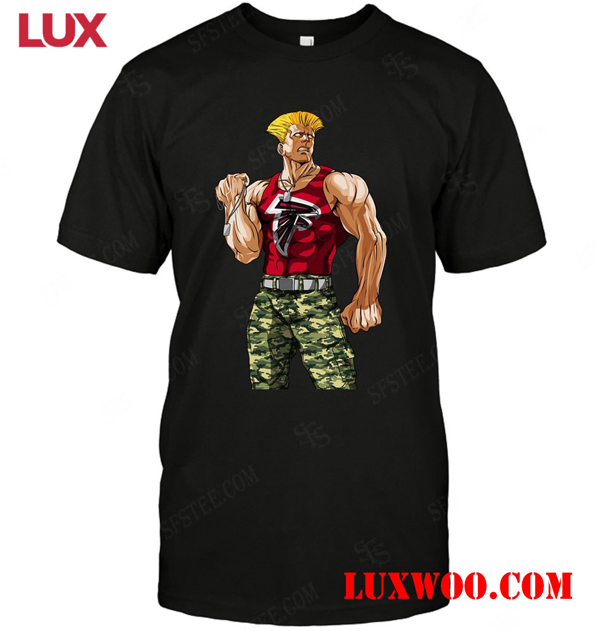 Nfl Atlanta Falcons Guile Nintendo Street Fighter 