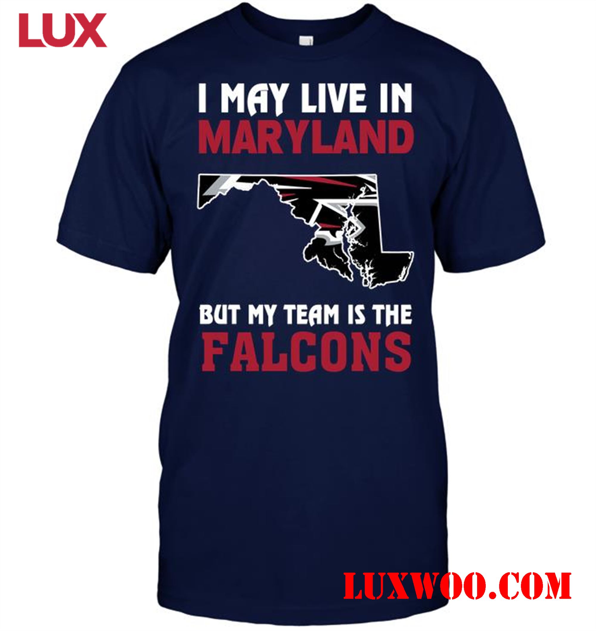 Nfl Atlanta Falcons I May Live In Maryland But My Team Is The Falcons 