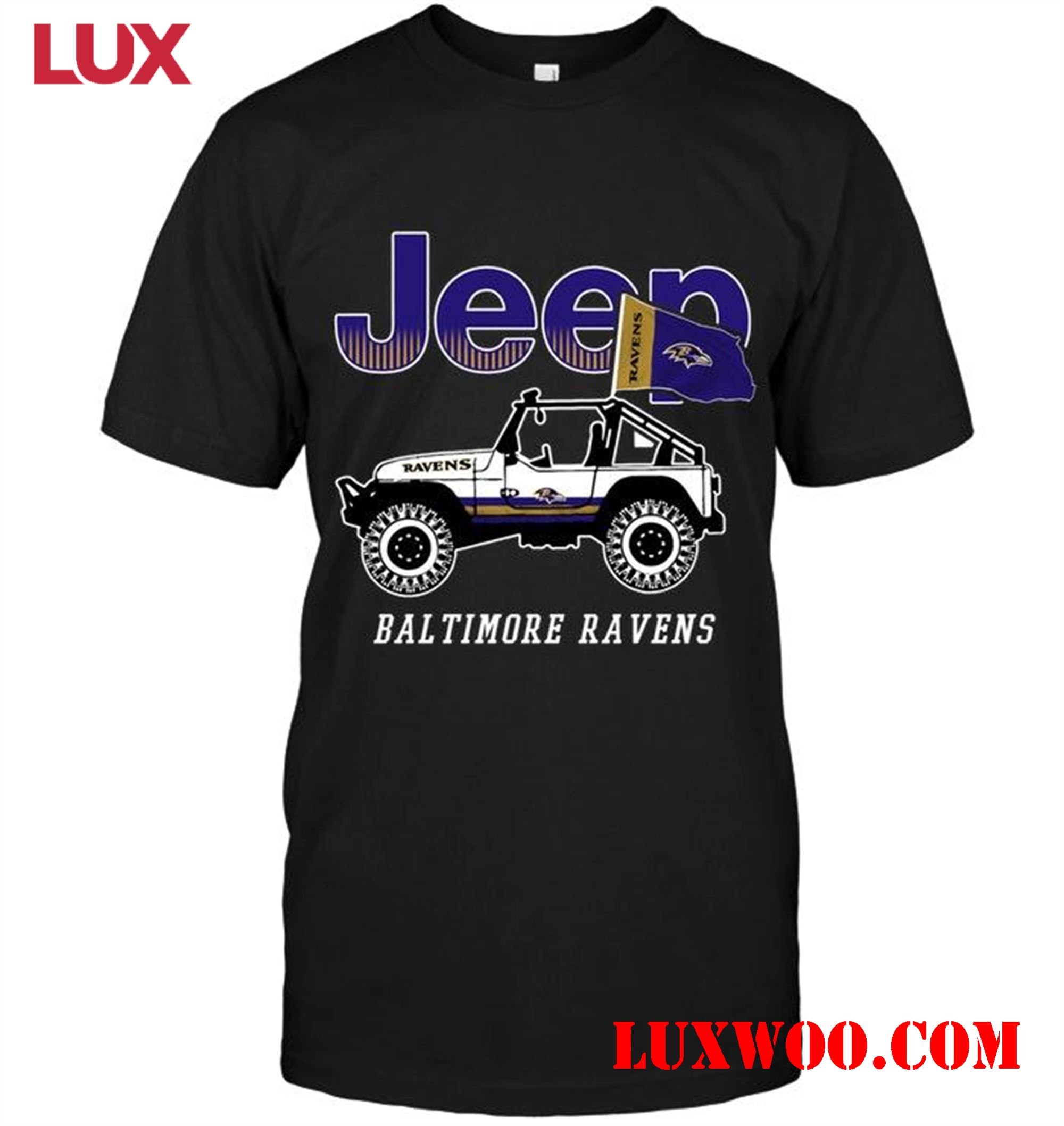 Nfl Baltimore Ravens Jeep Shirt 