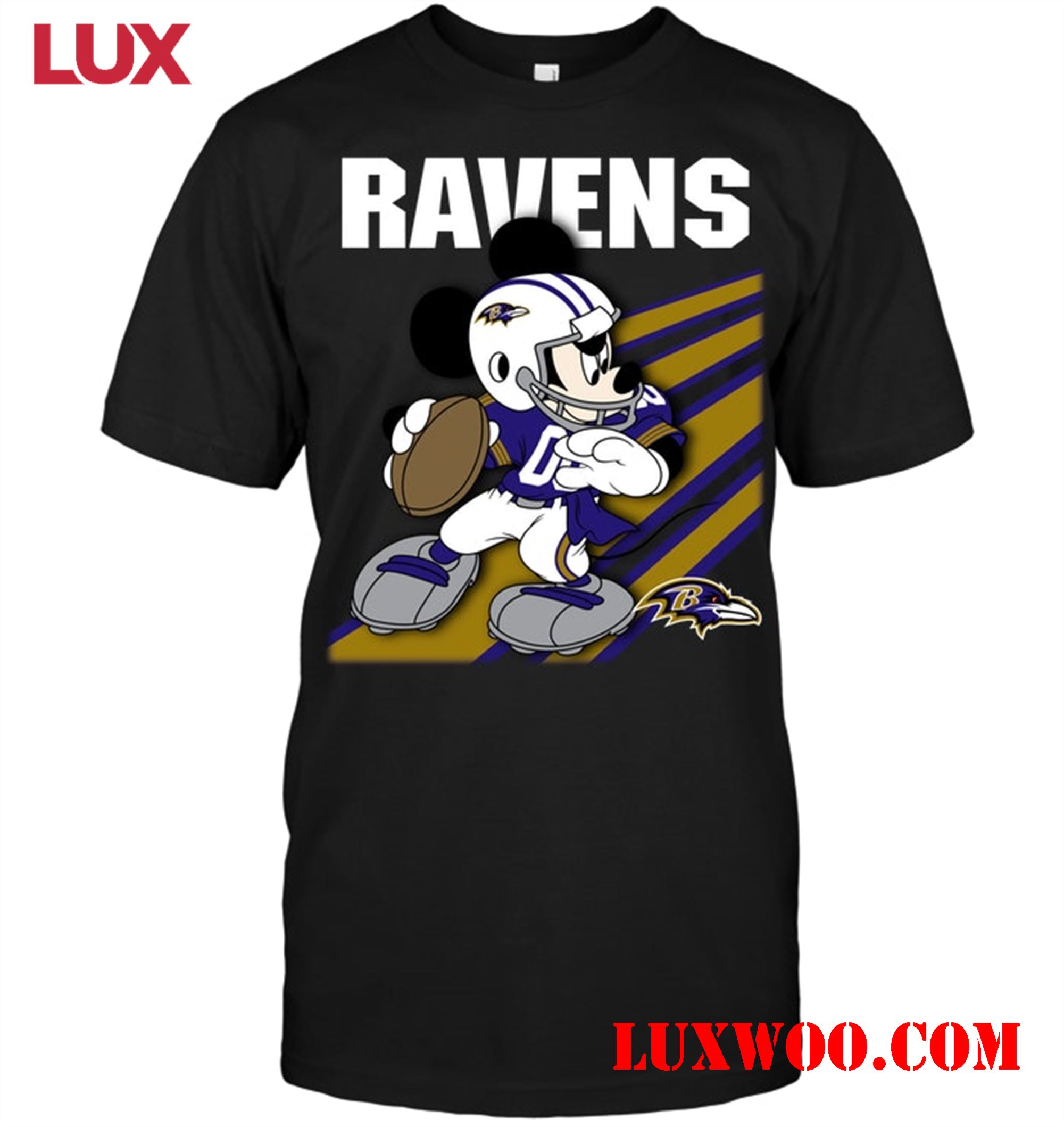 Nfl Baltimore Ravens Mickey Mouse Disney 