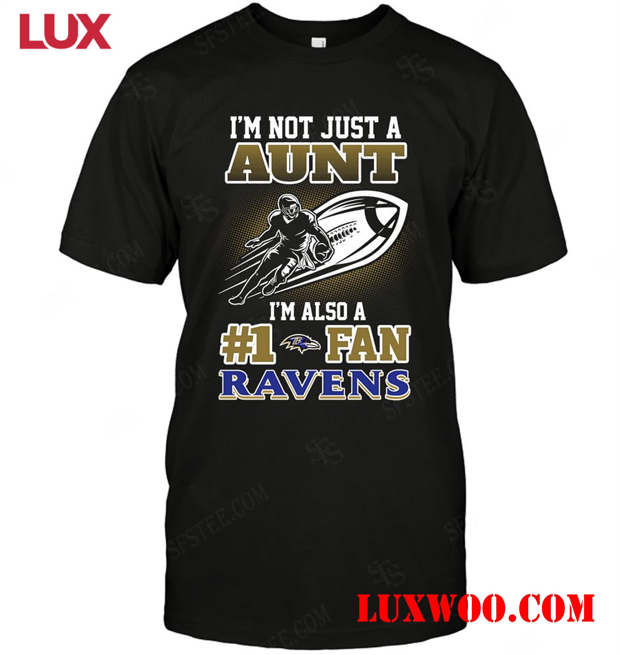 Nfl Baltimore Ravens Not Just Aunt Also A Fan 