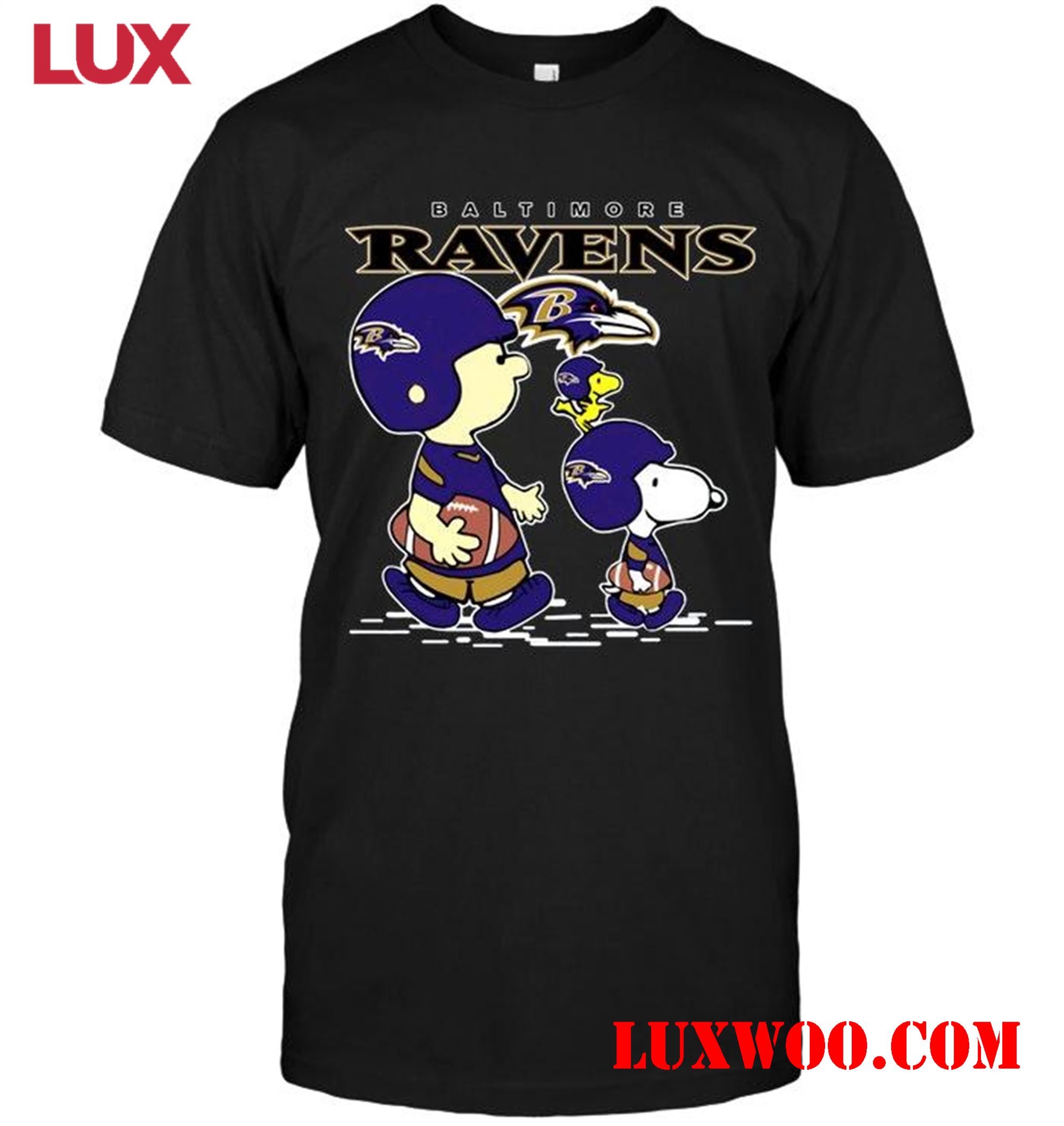 Nfl Baltimore Ravens Snoopy Shirt 