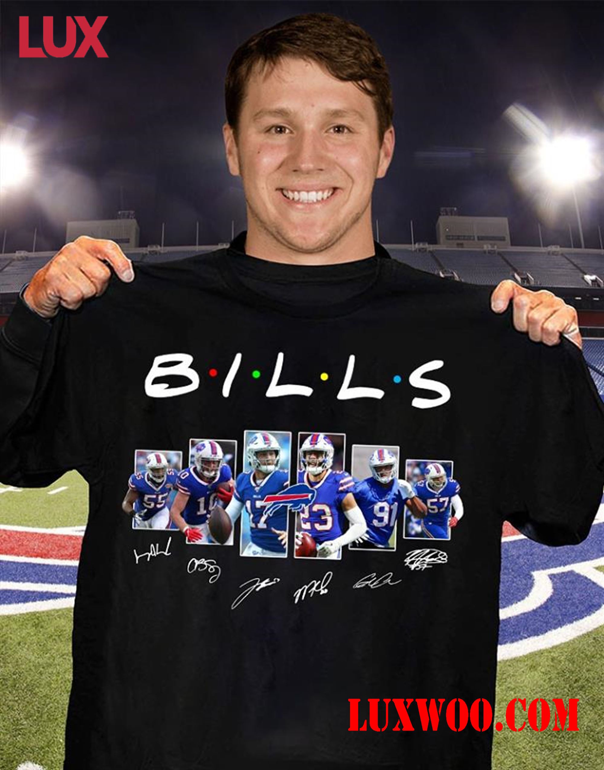 Buffalo Bills Players Signatures For Bills Fan 