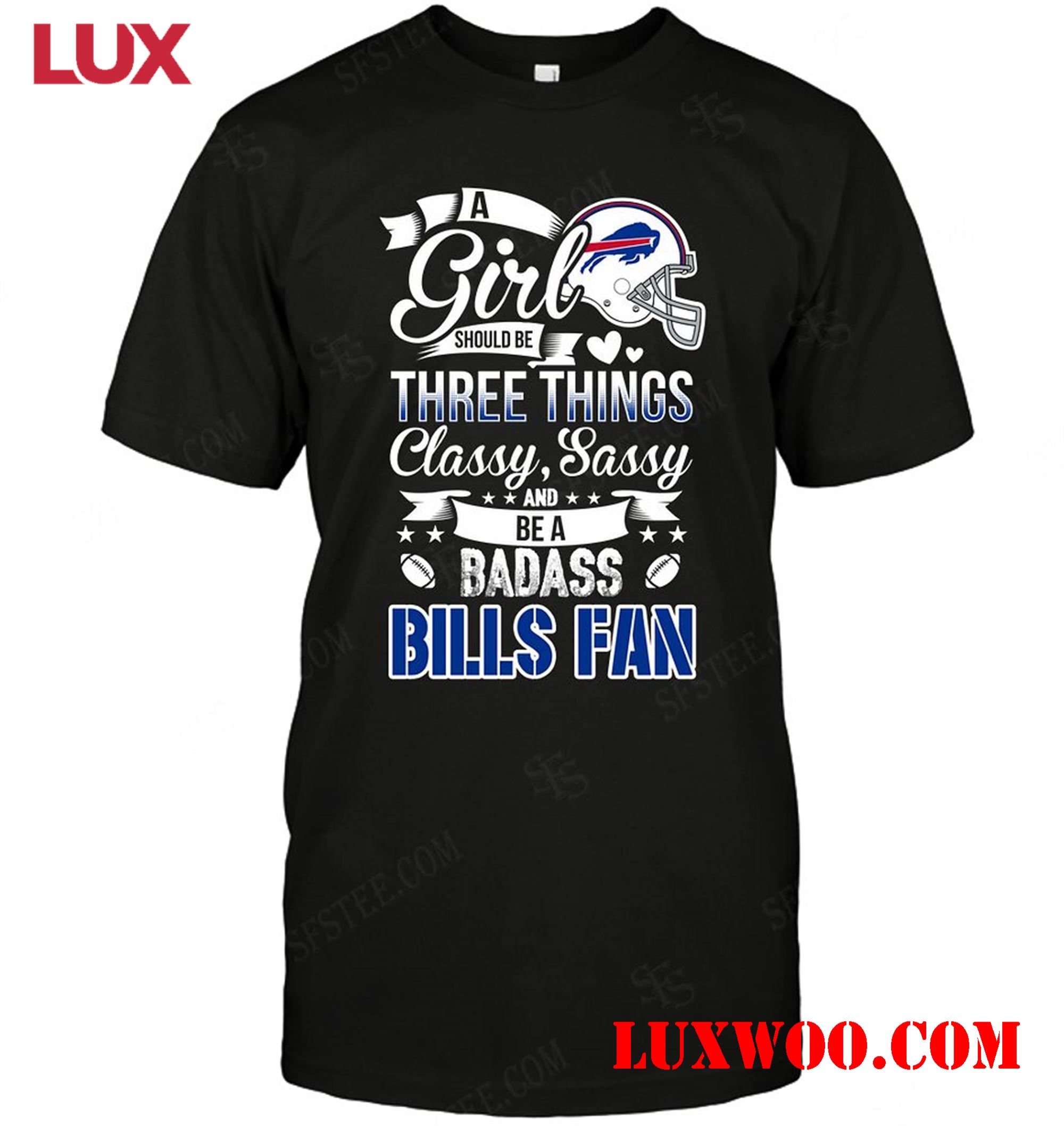 Nfl Buffalo Bills A Girl Should Be Three Things 