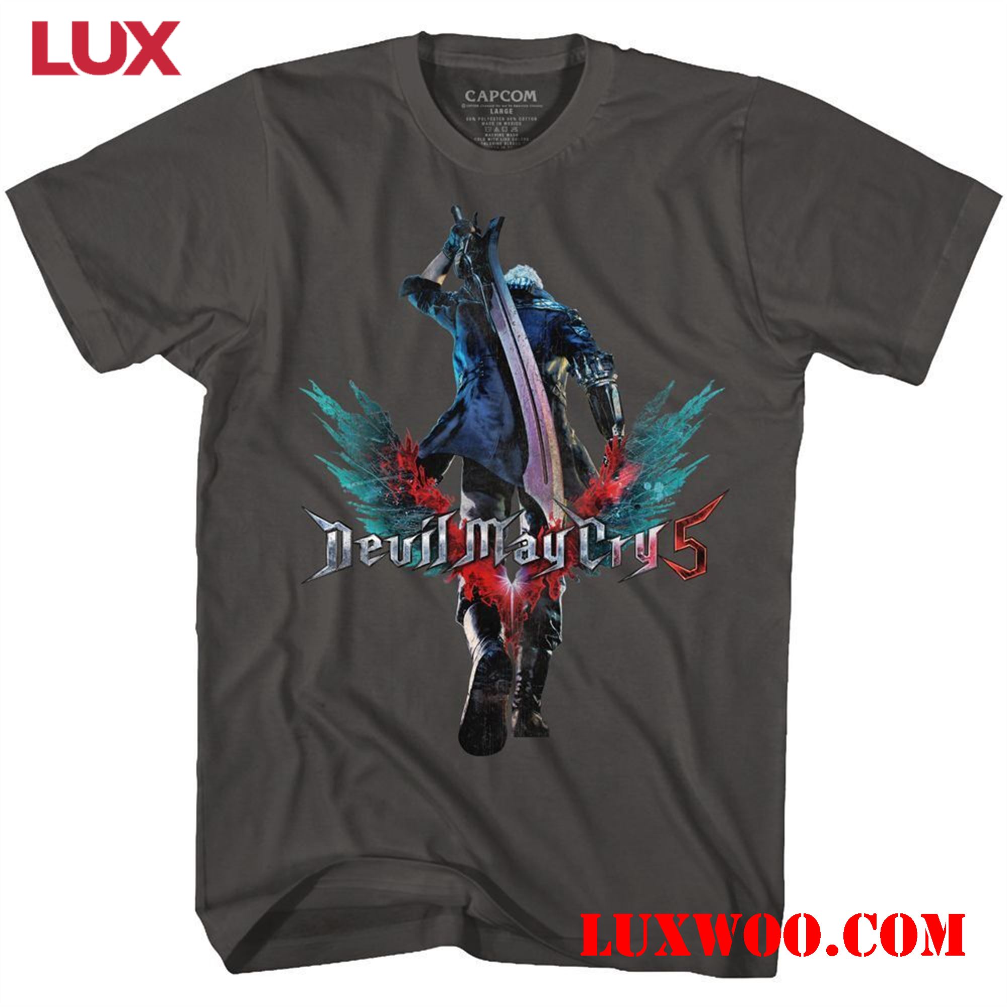 Amazing Devil May Cry 5 - Neroback T Shirt