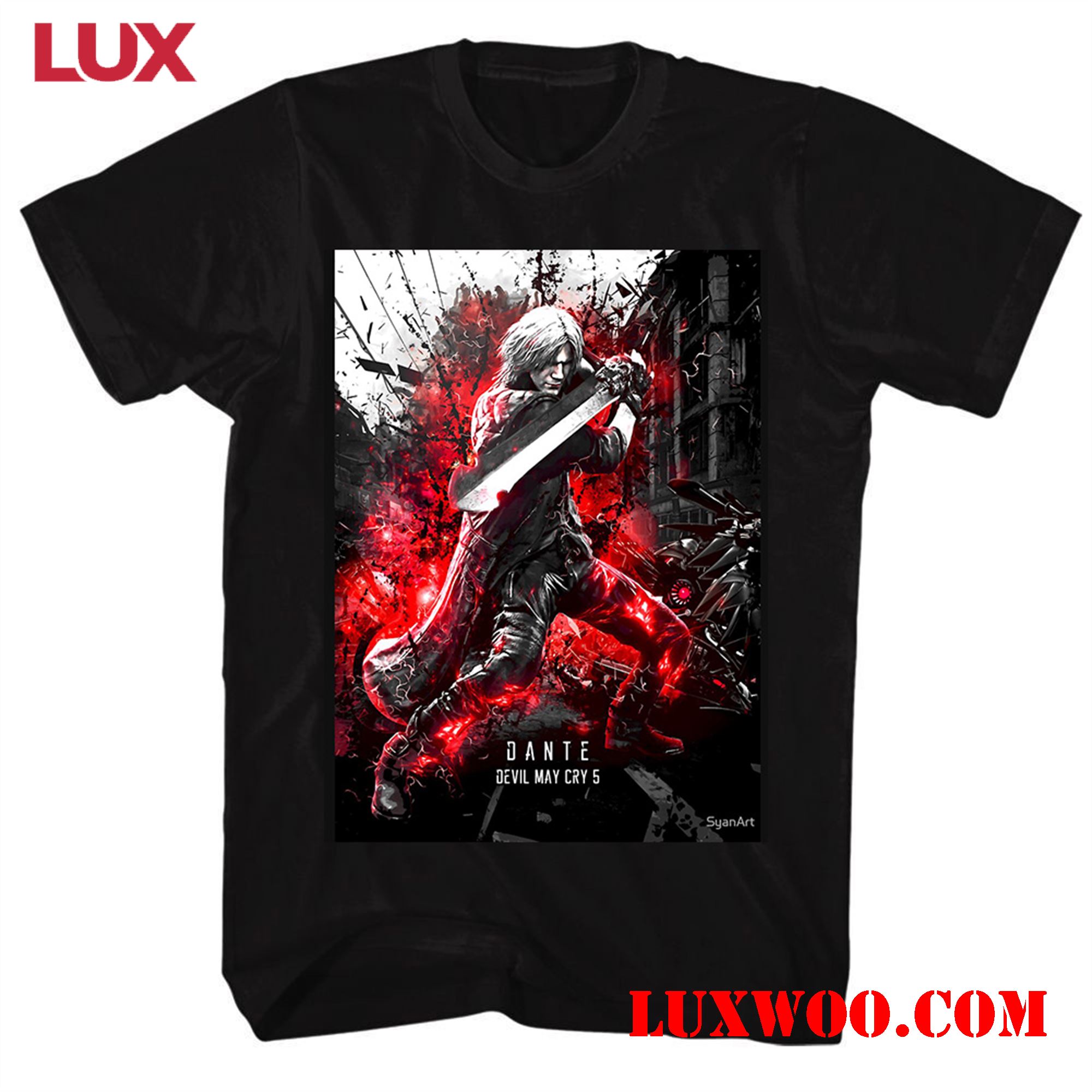 Limited Editon Devil May Cry Dante Shirt