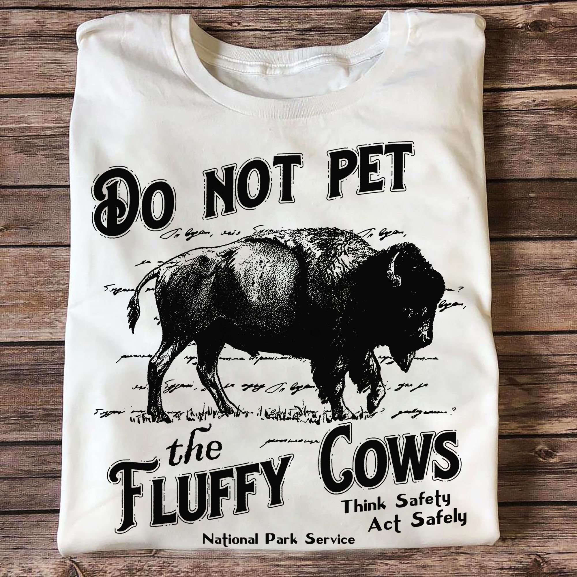 Happy Do Not Pet The Fluffy Cows Shirt 