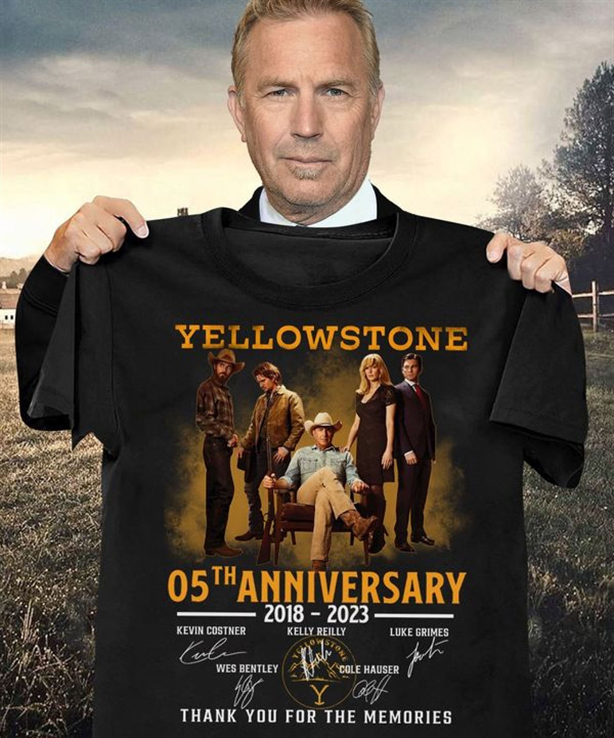 Limited Editon Yellowstone 05th Anniversary Shirt 