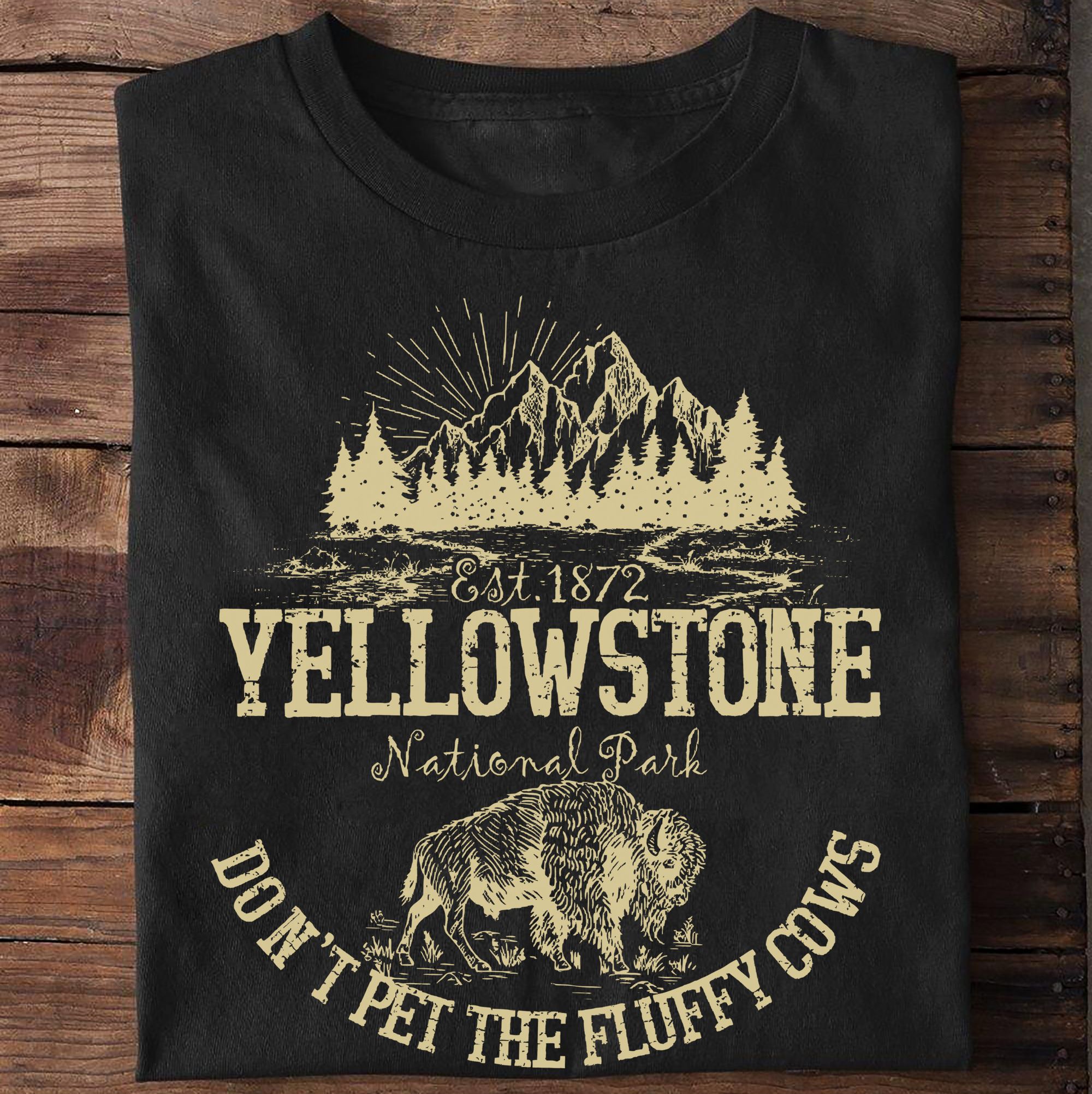 Interesting Yellowstone Don't Pet The Fluffy Cows Shirt 
