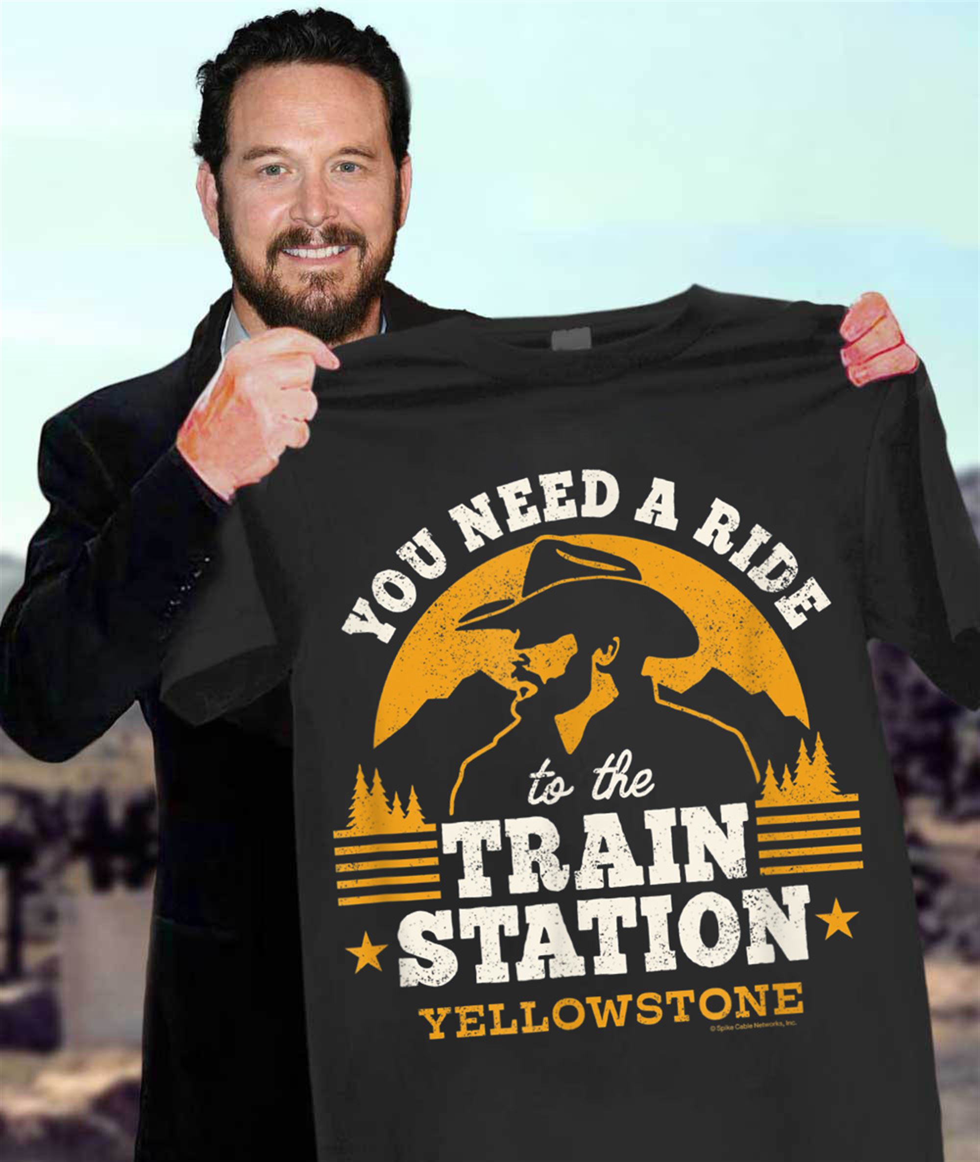 Happy You Need A Ride To The Train Station T-shirt 