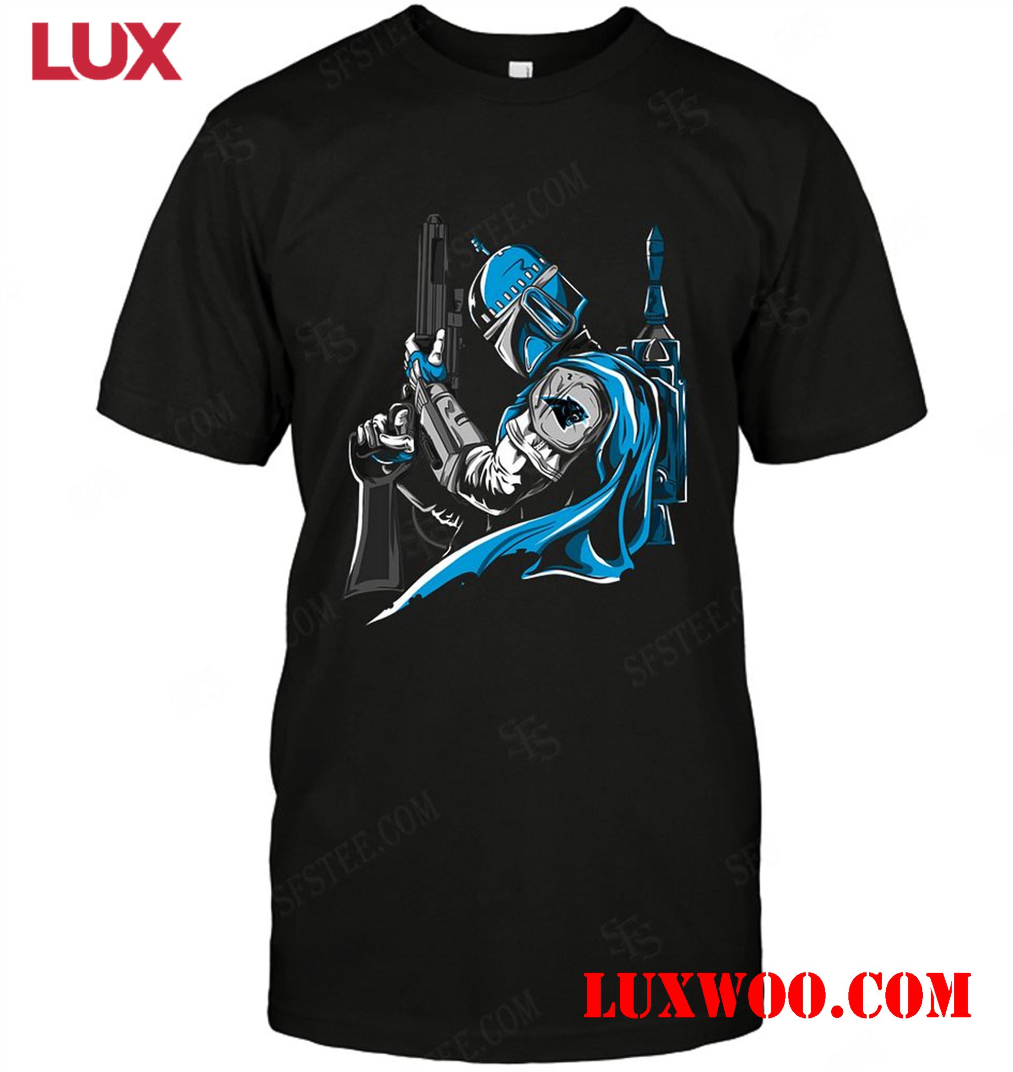 Nfl Carolina Panthers Boba Fett Star Wars 