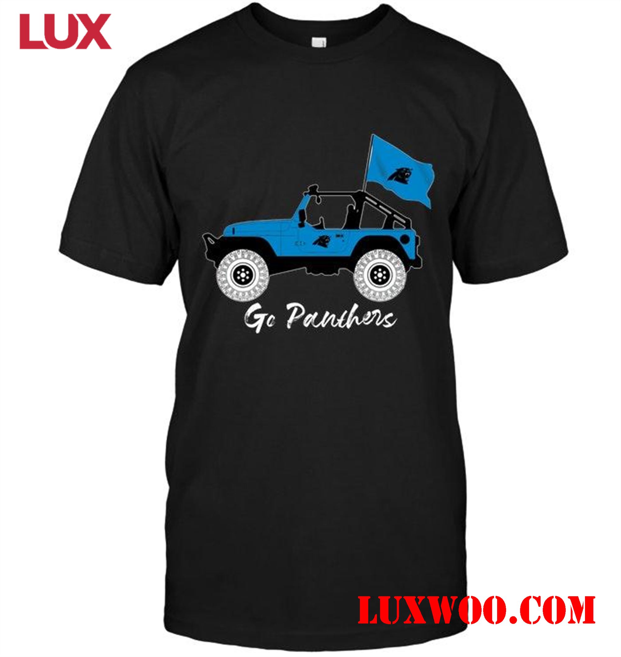 Nfl Carolina Panthers Go Carolina Panthers Jeep Shirt 