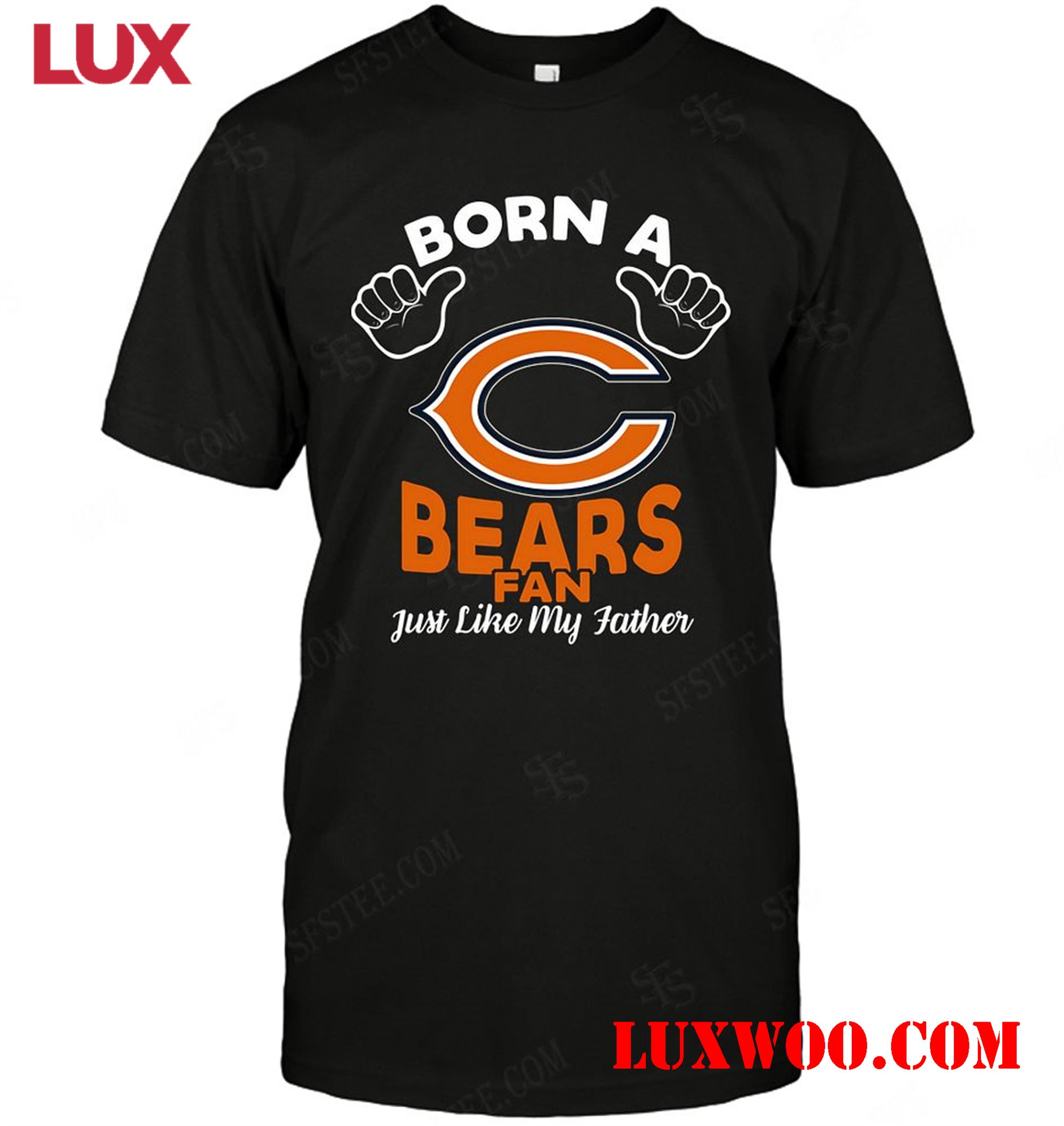 Nfl Chicago Bears Born A Fan Just Like My Father 