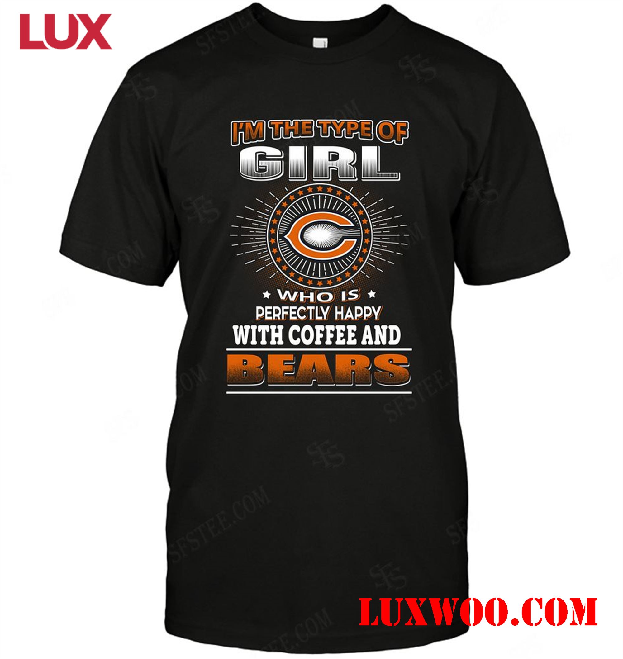 Nfl Chicago Bears Girl Loves Coffee 