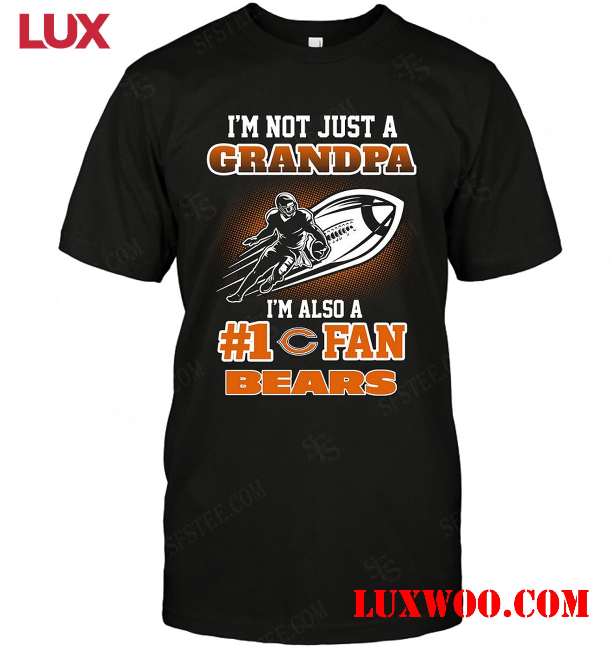 Nfl Chicago Bears Not Just Grandpa Also A Fan 