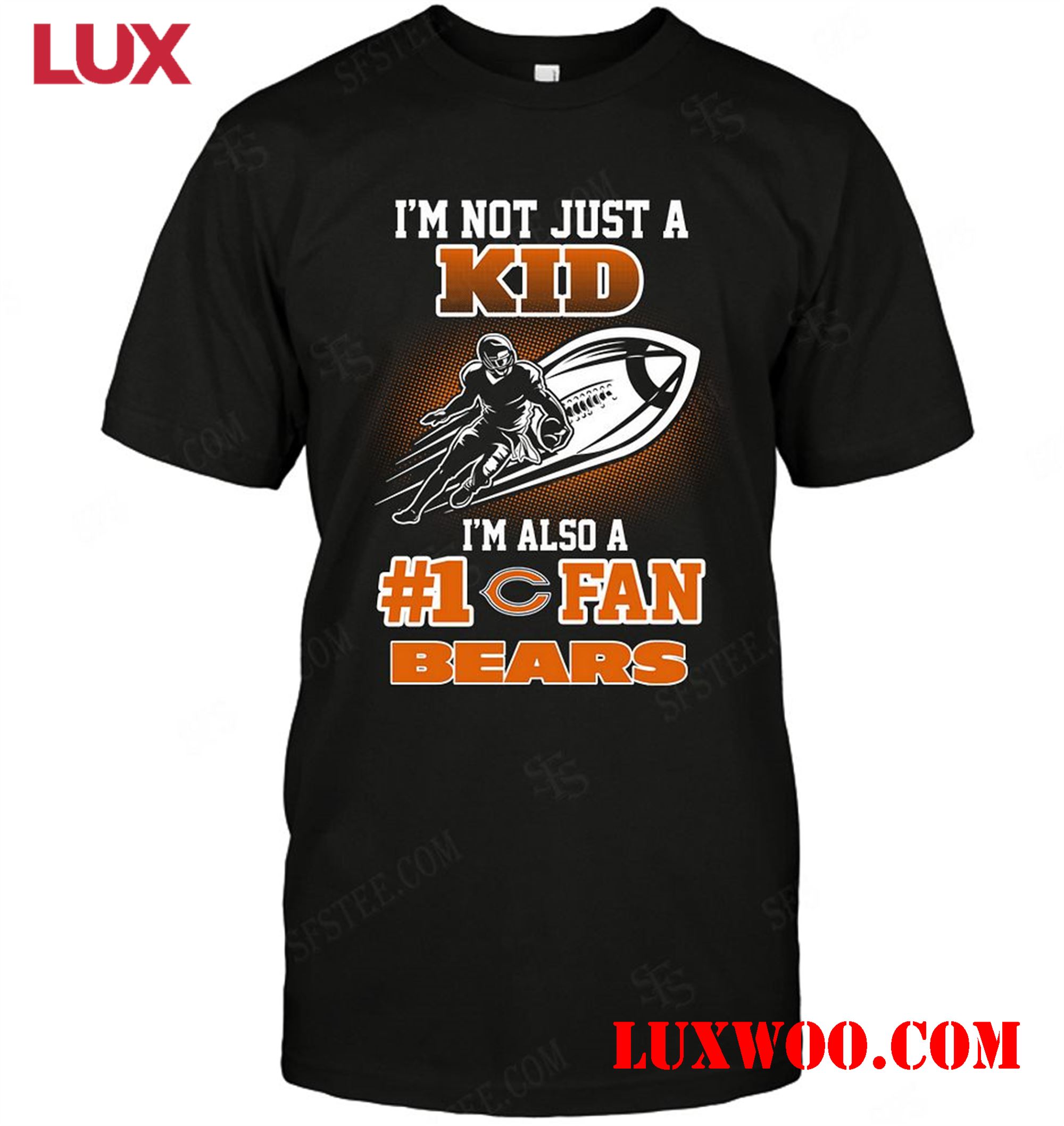 Nfl Chicago Bears Not Just Kid Also A Fan 