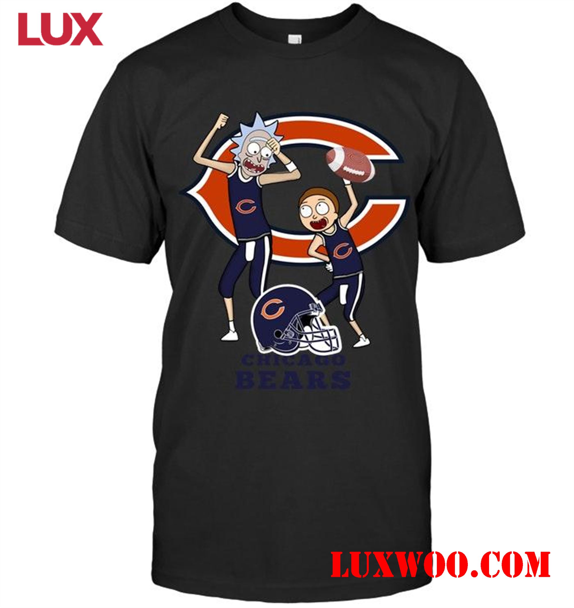 Nfl Chicago Bears Rick And Morty Fan Shirt 
