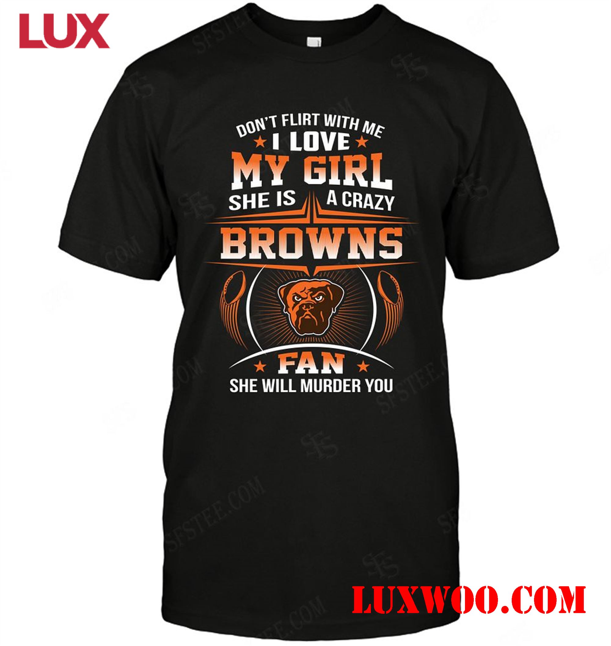 Nfl Cleveland Browns Dont Flirt With Me 