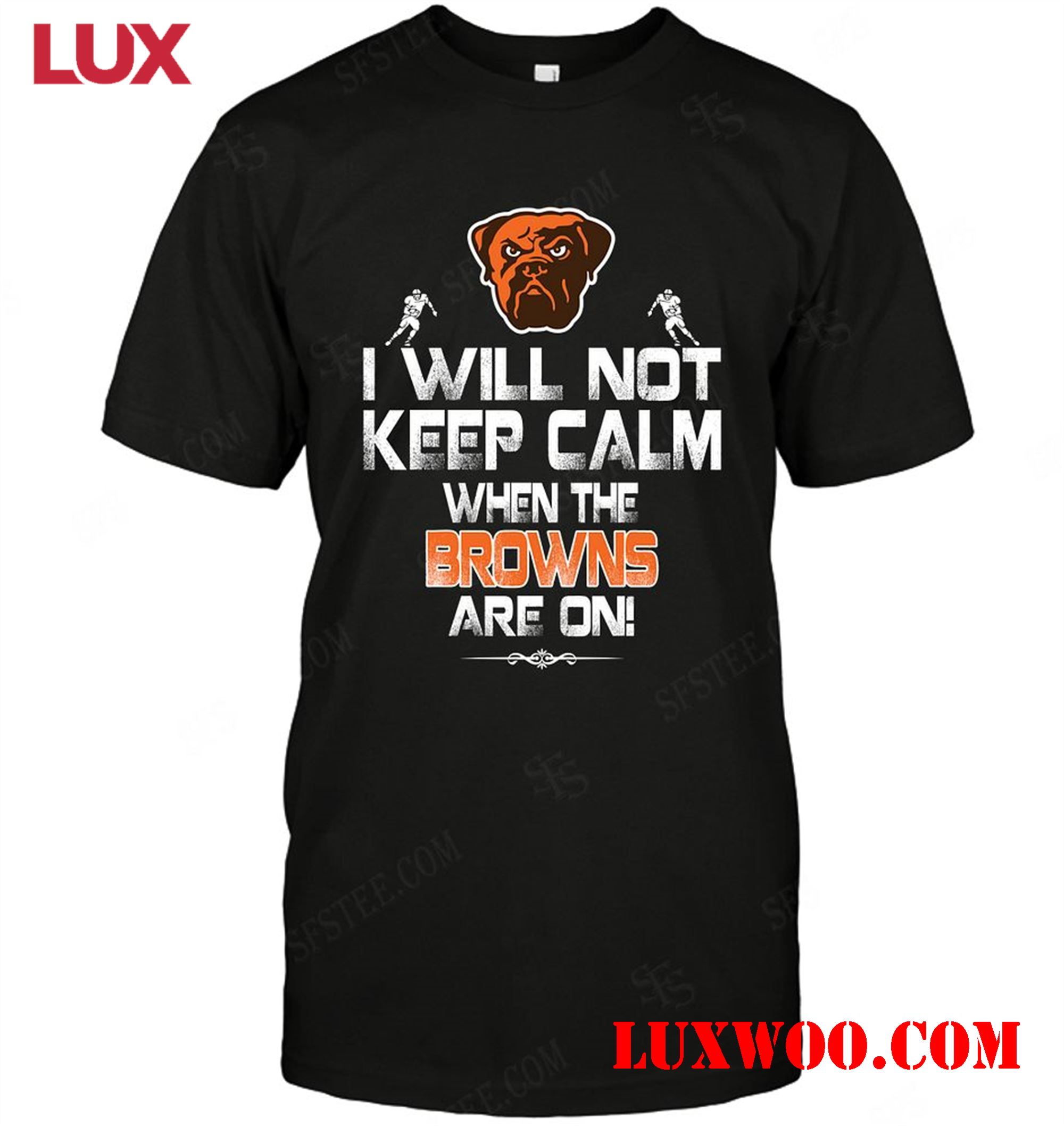 Nfl Cleveland Browns I Will Not Keep Calm 