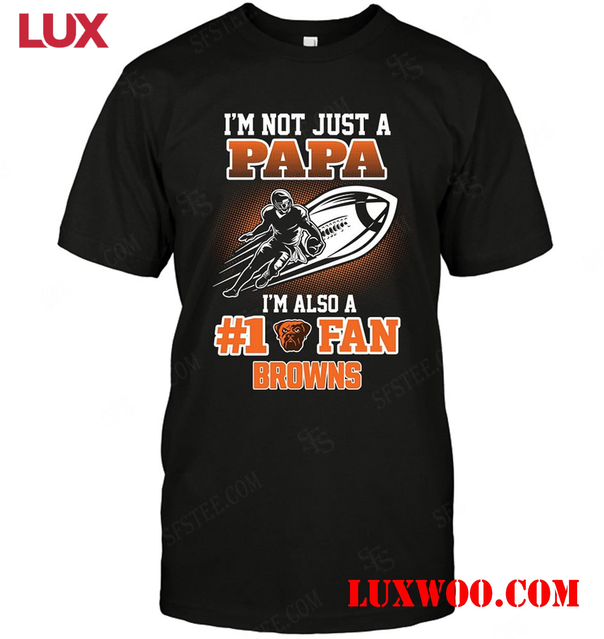 Nfl Cleveland Browns Not Just Papa Also A Fan 