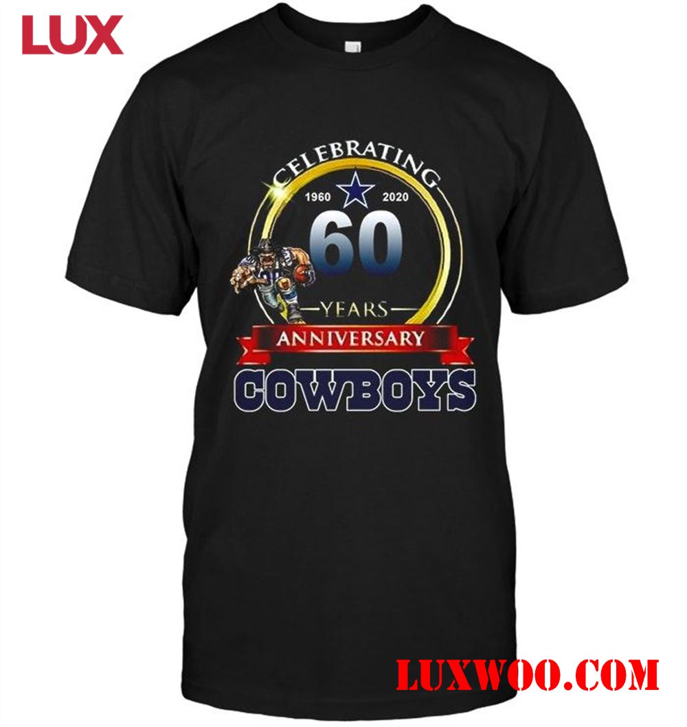 Nfl Dallas Cowboys Celebrating 60 Years Anniversary Shirt 