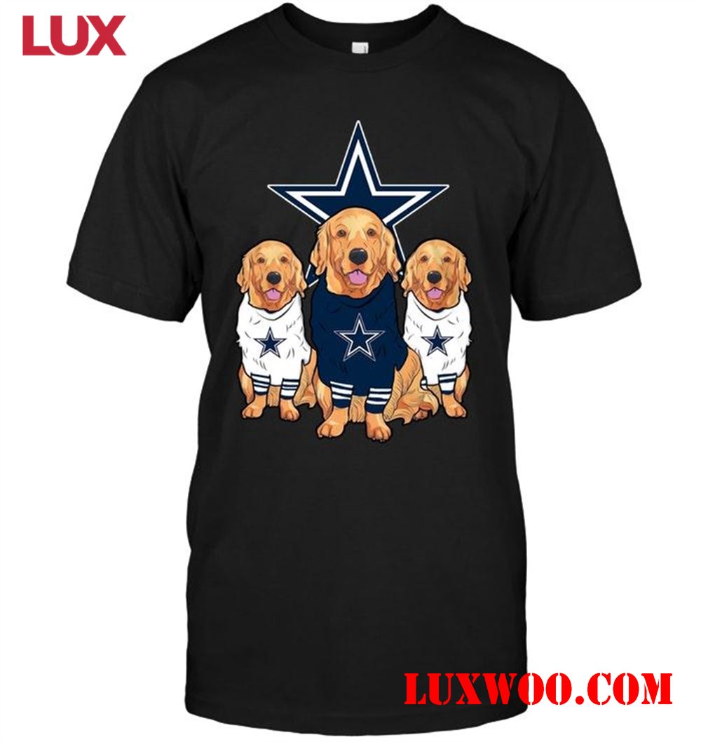 Nfl Dallas Cowboys Golden Retriever Dallas Cowboys Fan Shirt 