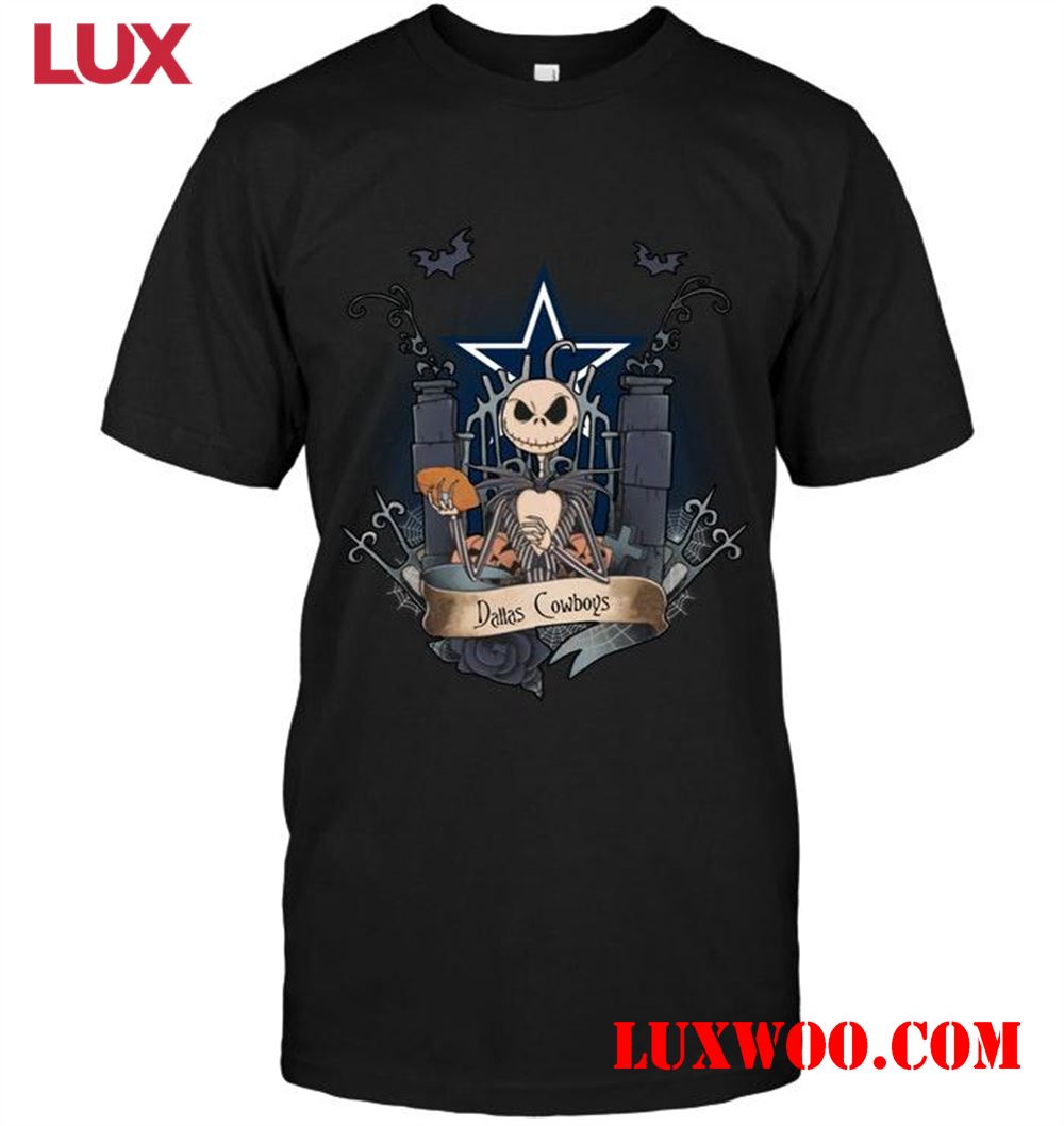 Nfl Dallas Cowboys Jack Skellington Shirt 