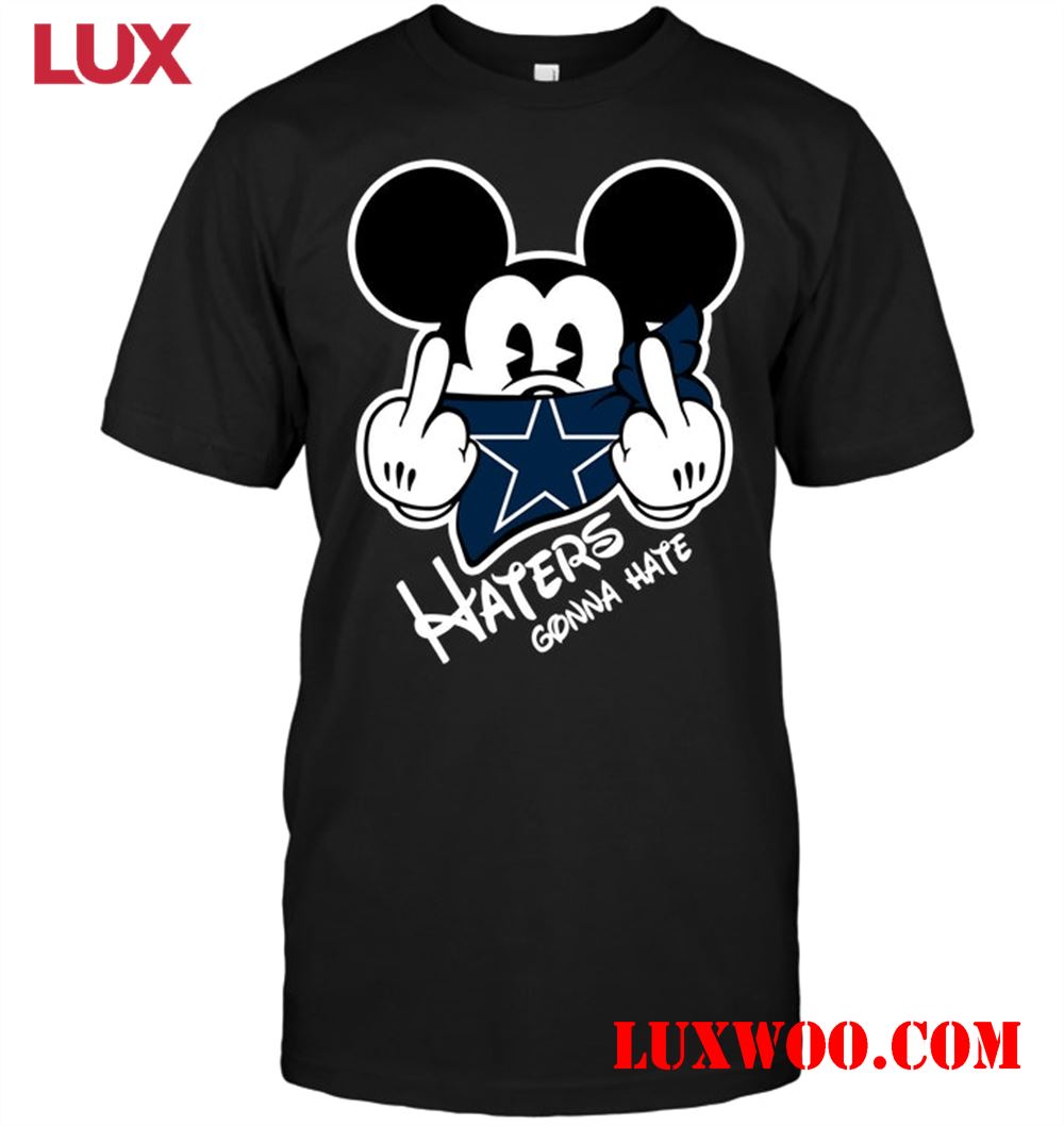 Nfl Dallas Cowboys Nfl Dallas Cowboys Haters Gonna Hate Mickey Mouse 
