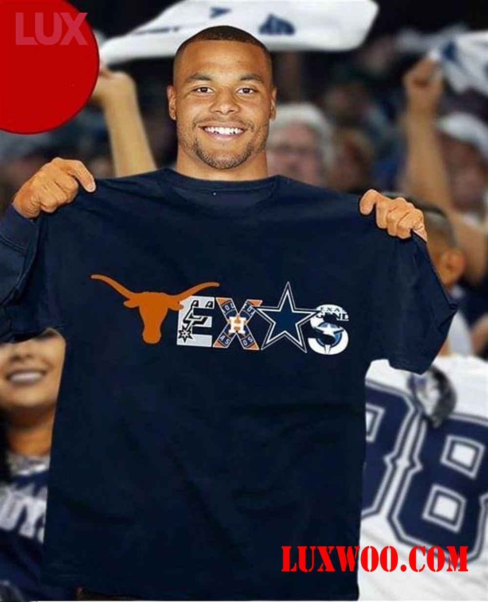 Nfl Dallas Cowboys Texas Sport Teams Texas Longhorns Austin Spurs Houston Astros Dallas Cowboys T Shirt White 