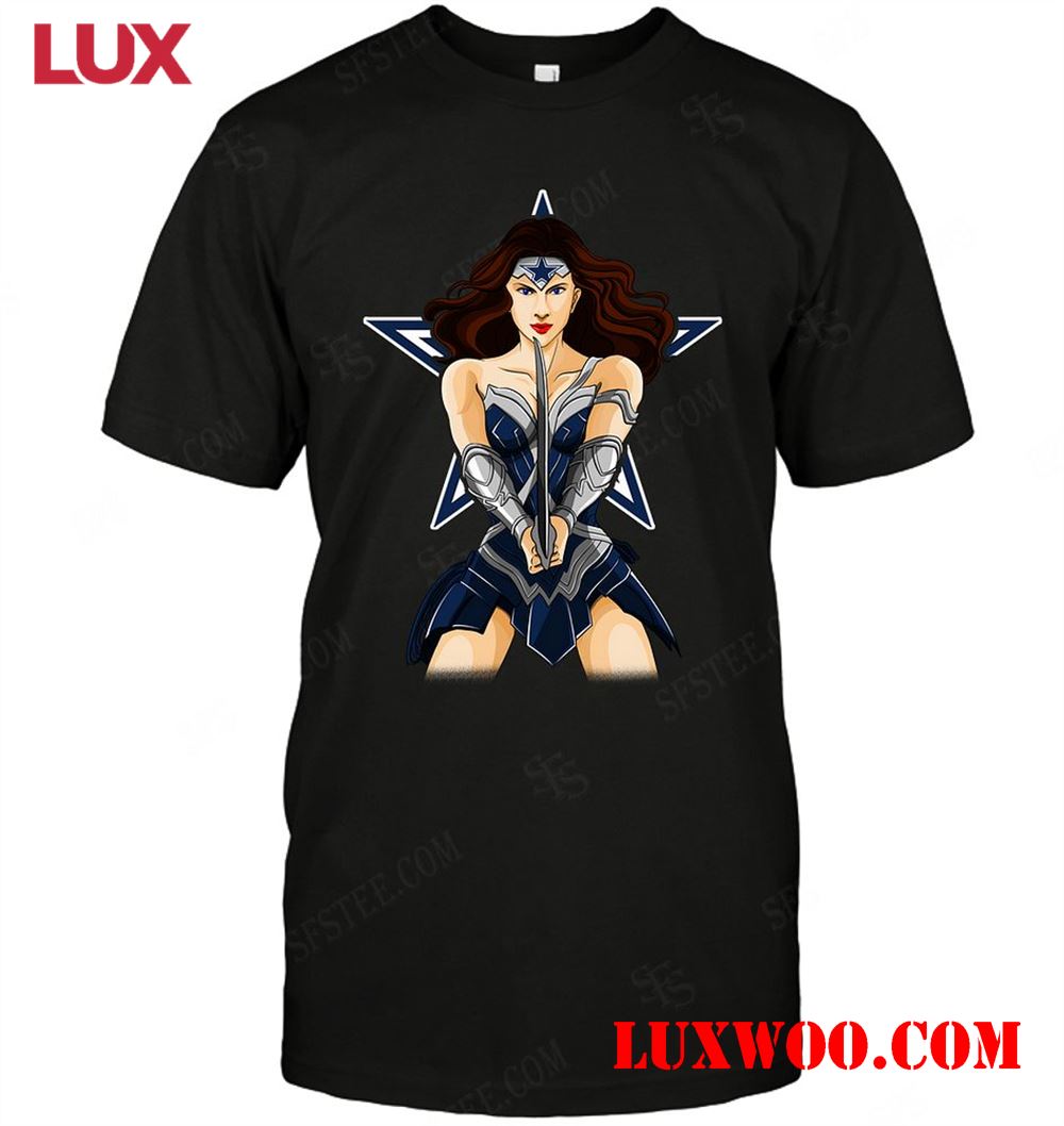 Nfl Dallas Cowboys Wonderwoman Dc Marvel Jersey Superhero Avenger 