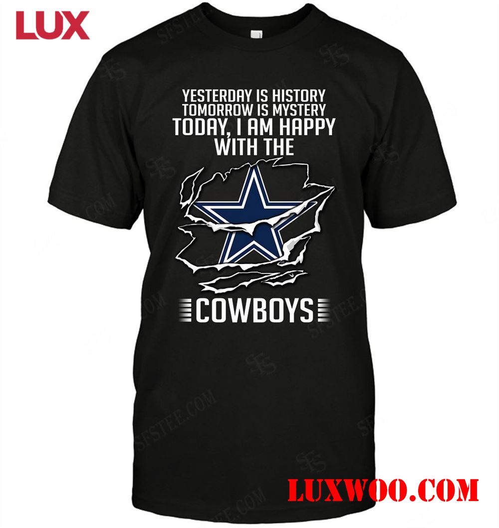 Nfl Dallas Cowboys Yesterday Is History 