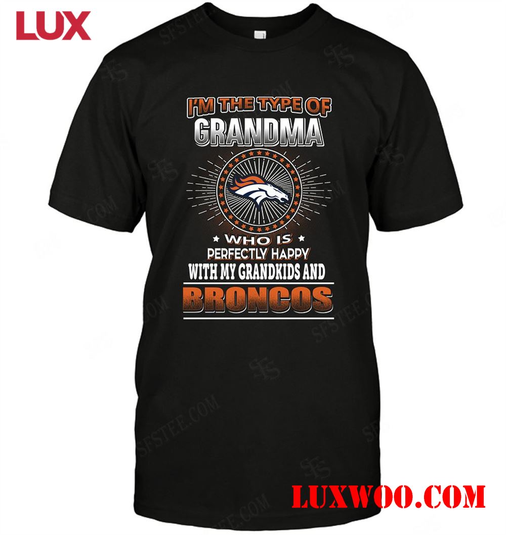 Nfl Denver Broncos Grandma Loves Grandkids 