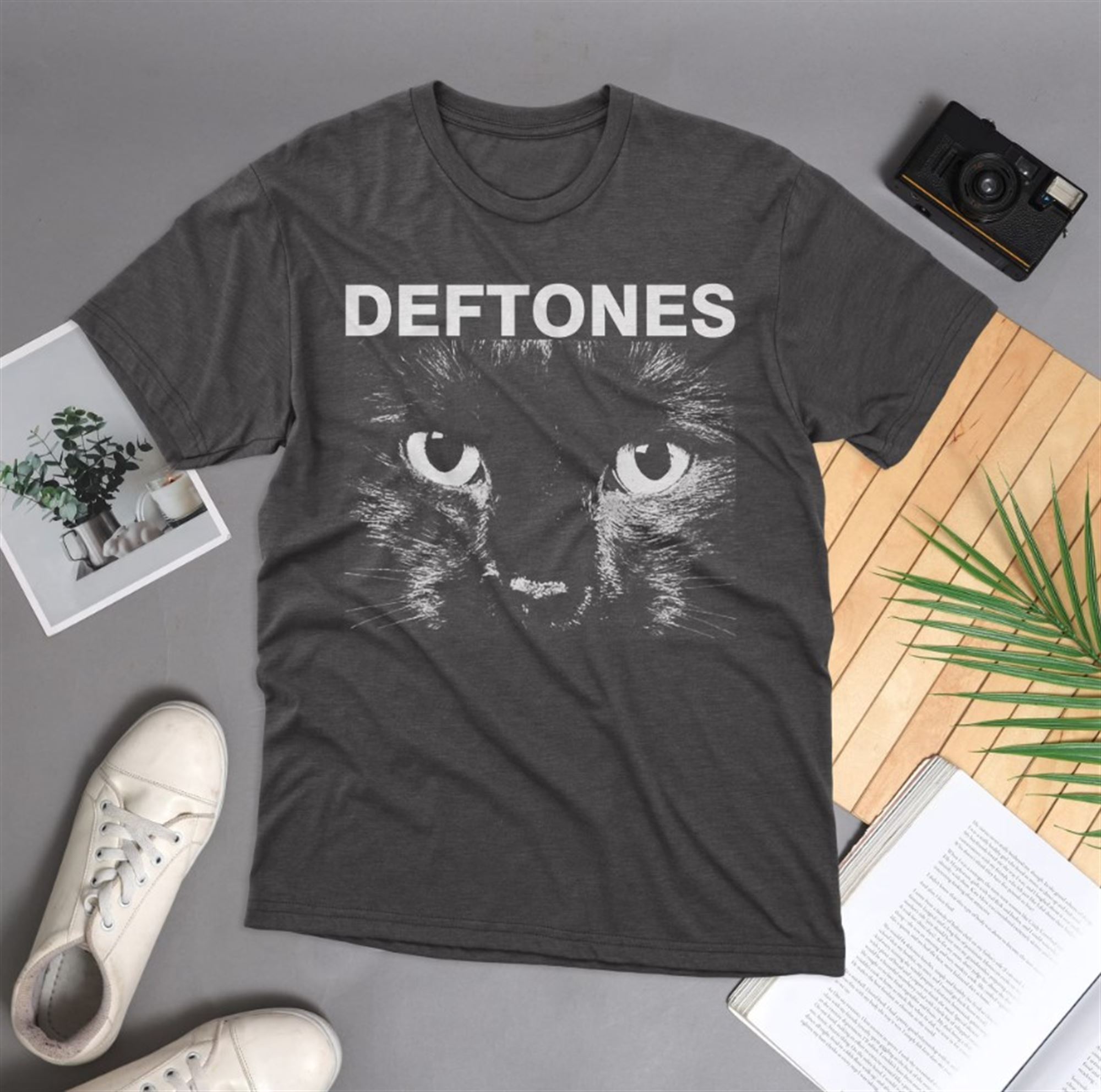 Deftones Tshirt Deftones Black Cat Album Shirt 