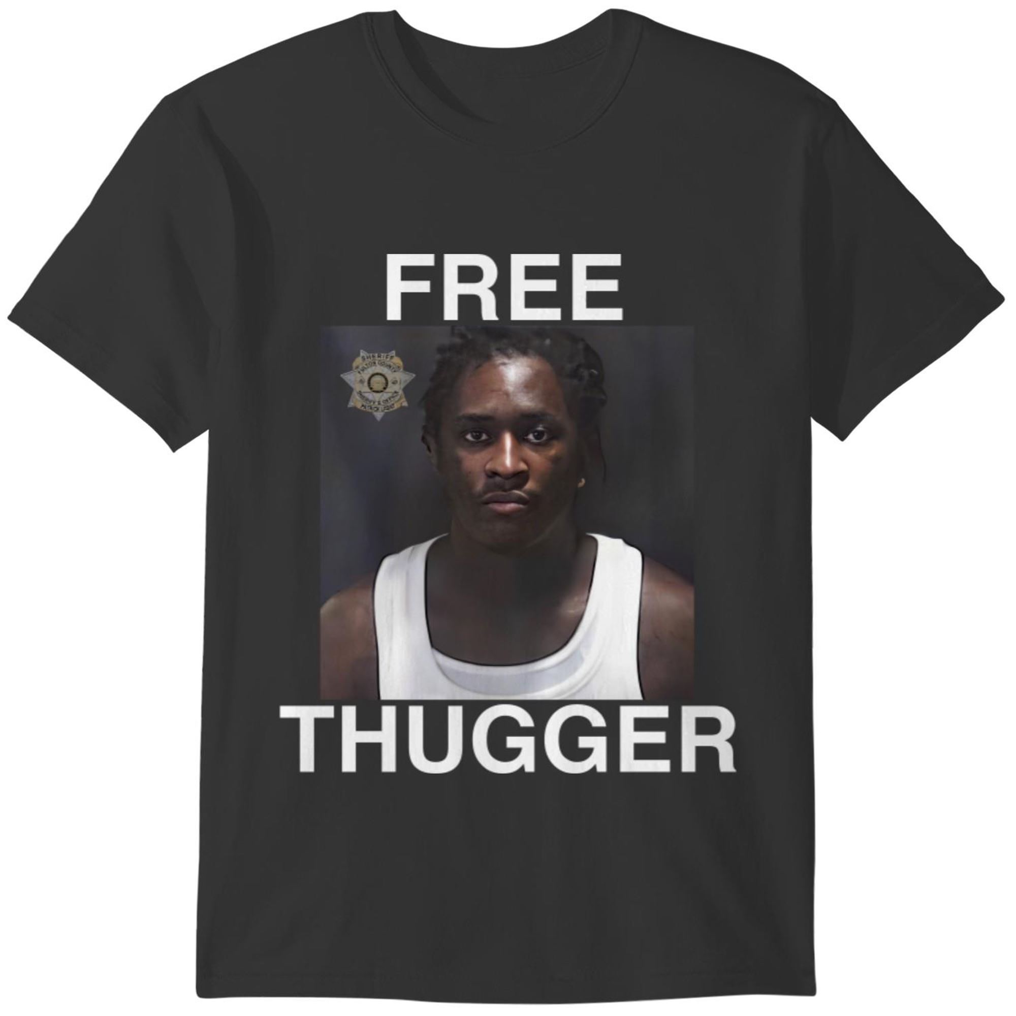 Free Thug Young Thug Mugshot T-shirt Size Up To 5xl