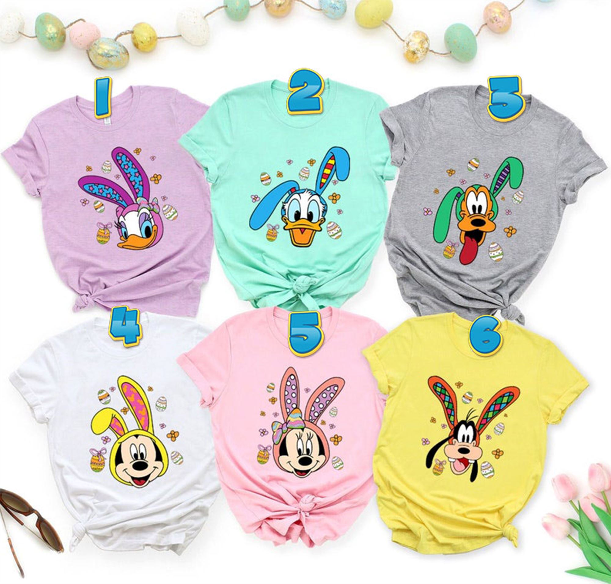 Customized Easter Disney Trip Family 2022 T-shirt 