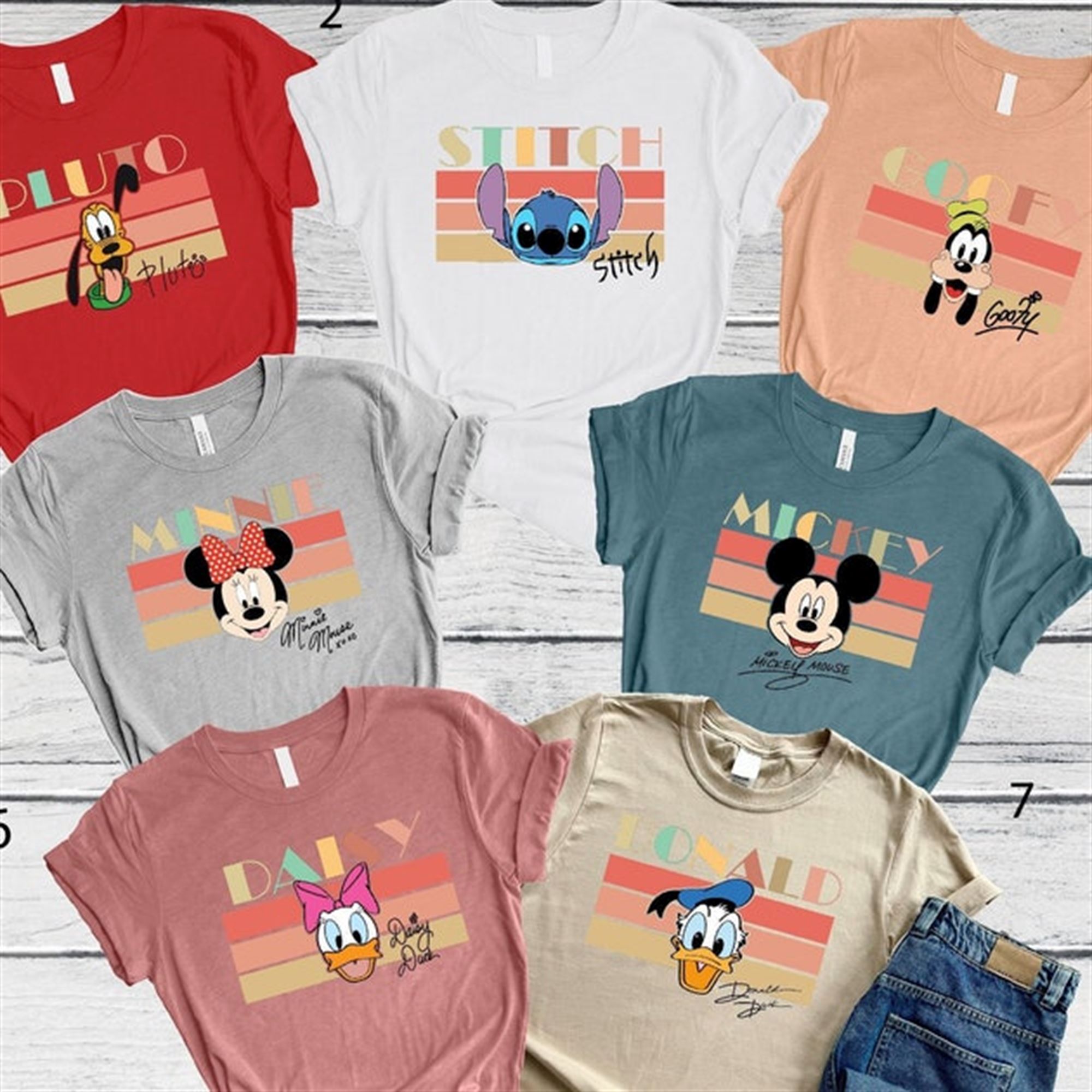 Disneyland Family Matching Custom-made Disney Trip Shirts Disneyland Journey Tees 