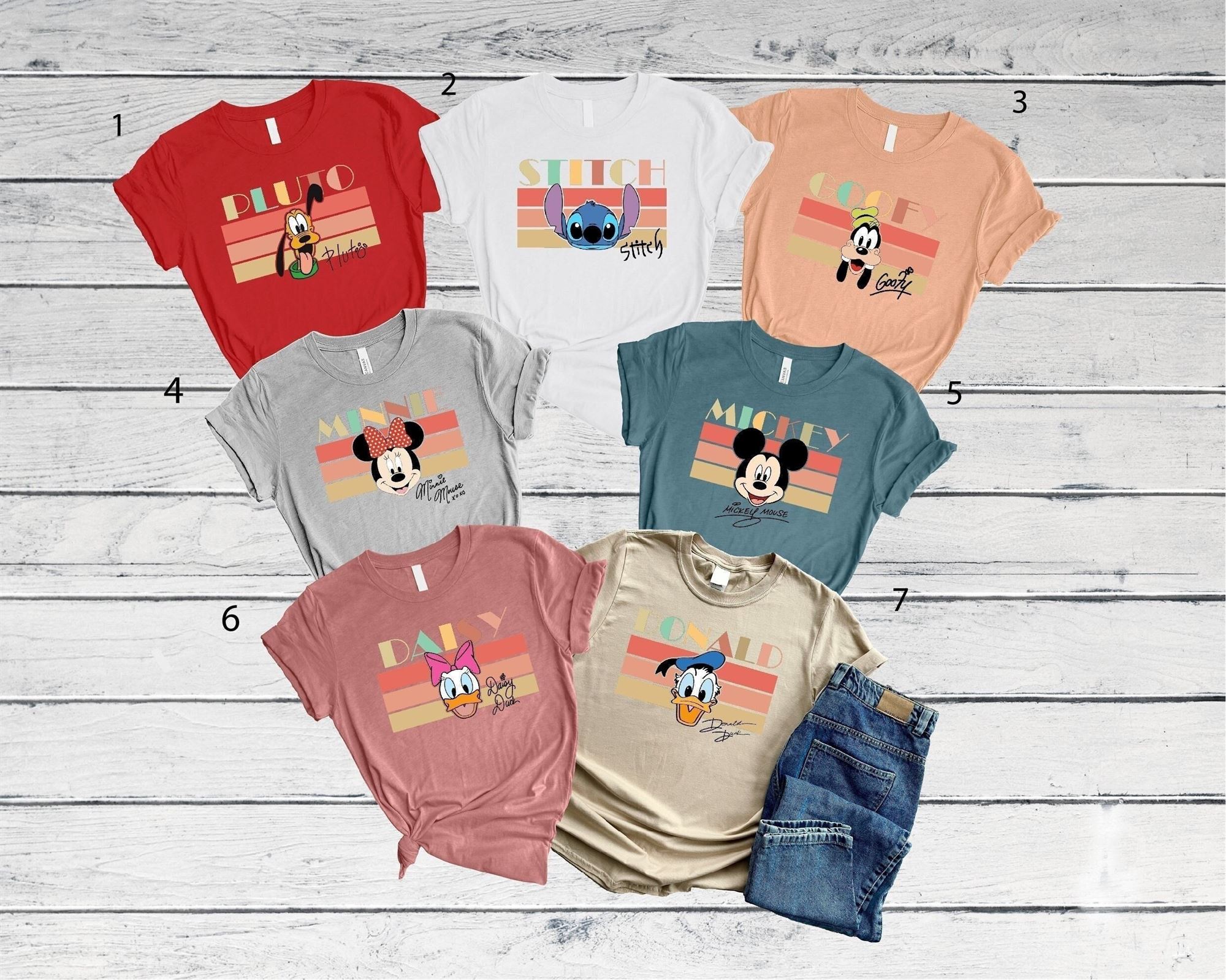 Disneyland Young People Matching Personalized Disney Vacation Shirts Disneyland Trip Tees For Youngsters 