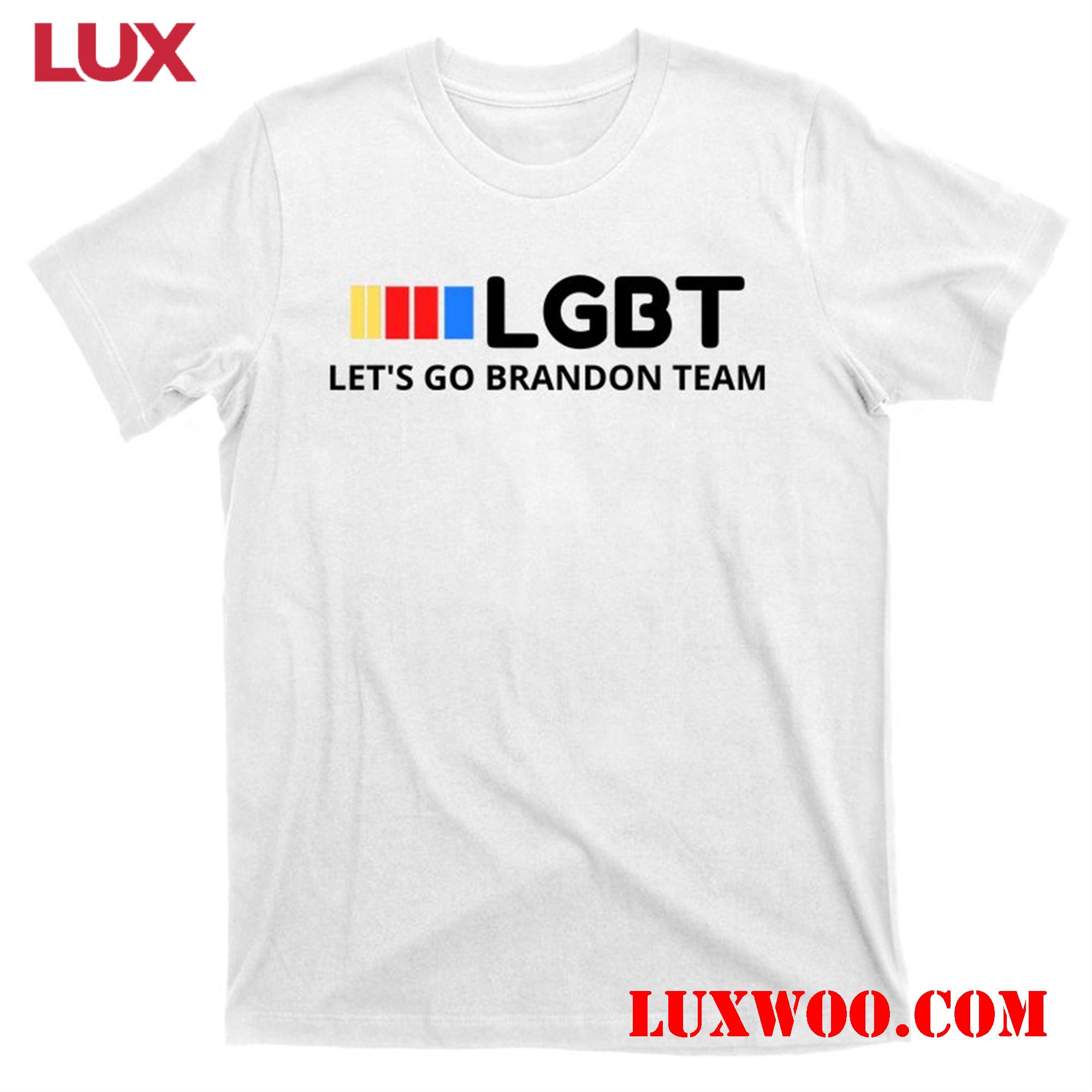 Hilarious Lgbt Let's Go Brandon Crew Shirt