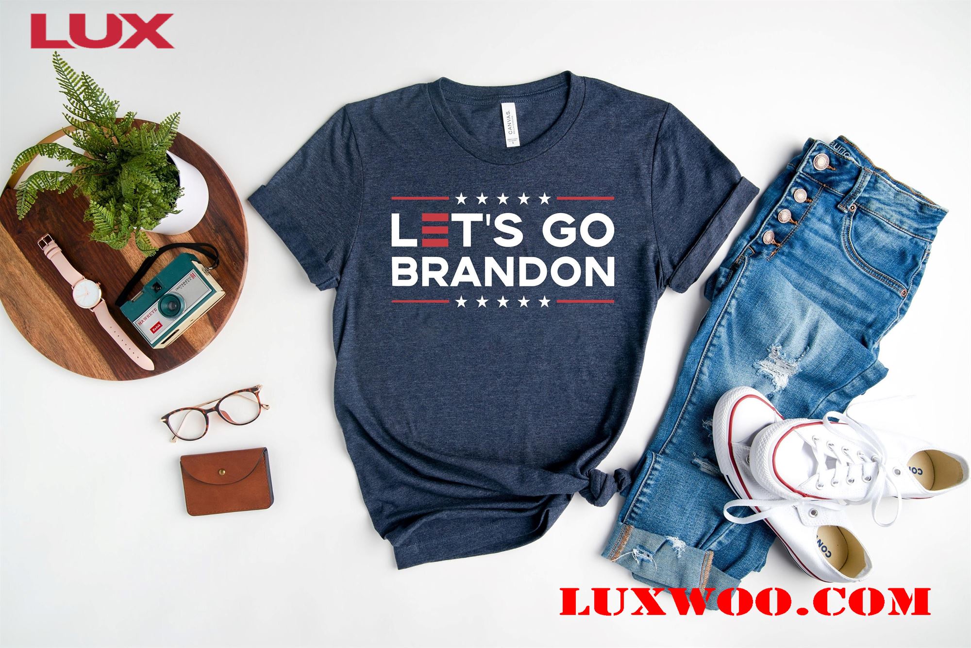 Humorous Joe Biden 'let's Go Brandon' Gop Shirt