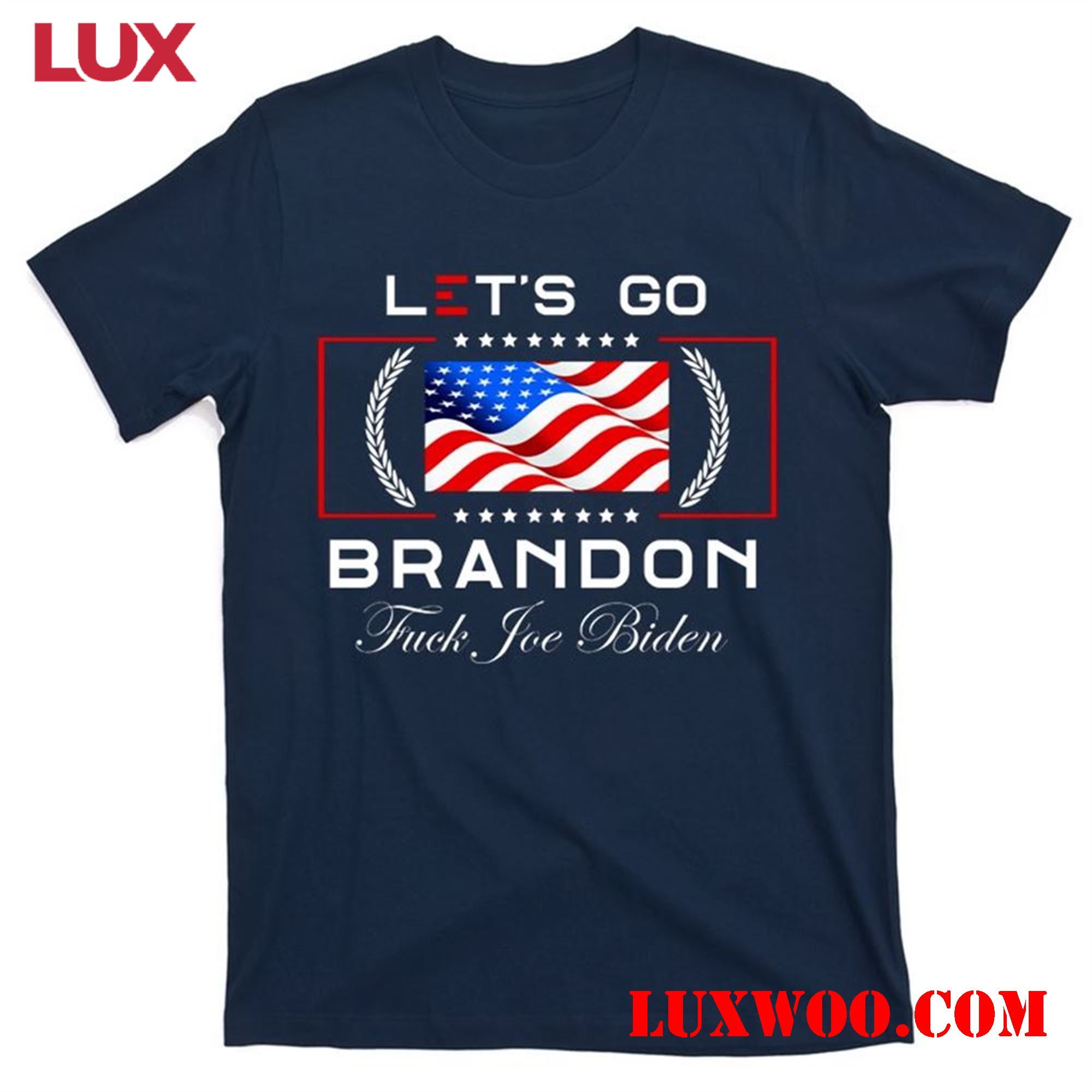 Show Your Patriotism With Let's Go Brandon F Joe Biden Usa Flag Shirt