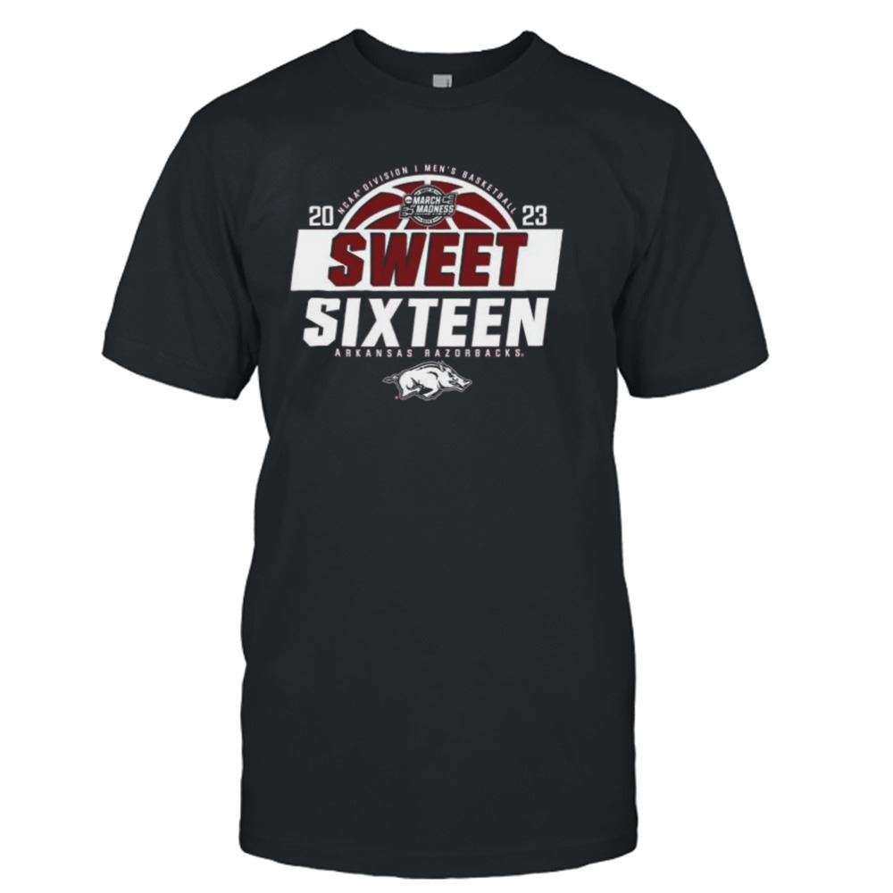 Best 2023 Razorback Sweet 16 Sst Shirt 