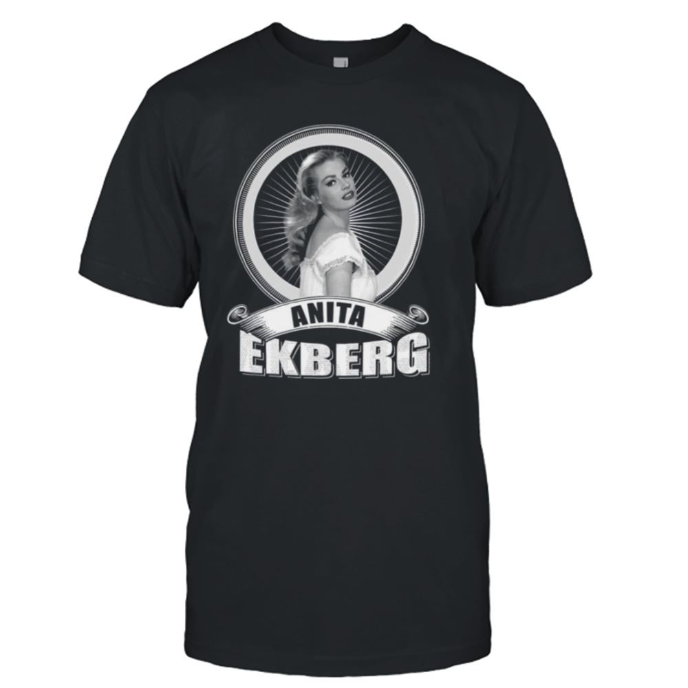 Amazing 90s Actress Vintage Anita Ekberg Shirt 