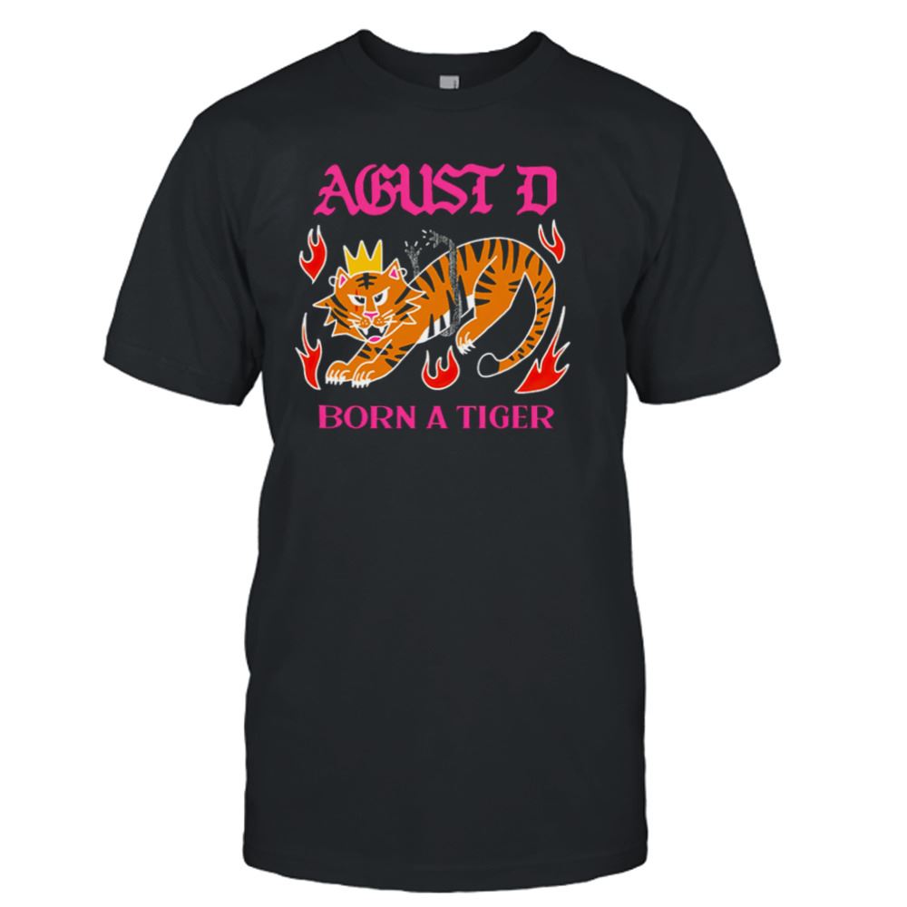 Promotions Agust D Born Tiger Shirt 